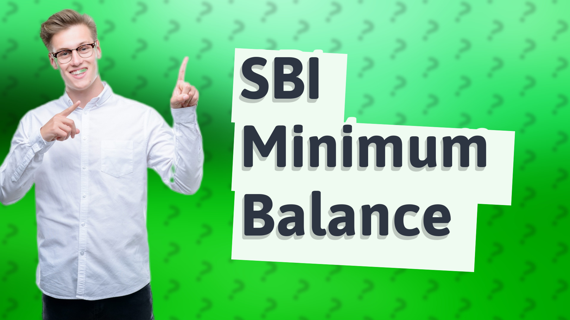SBI Minimum Balance