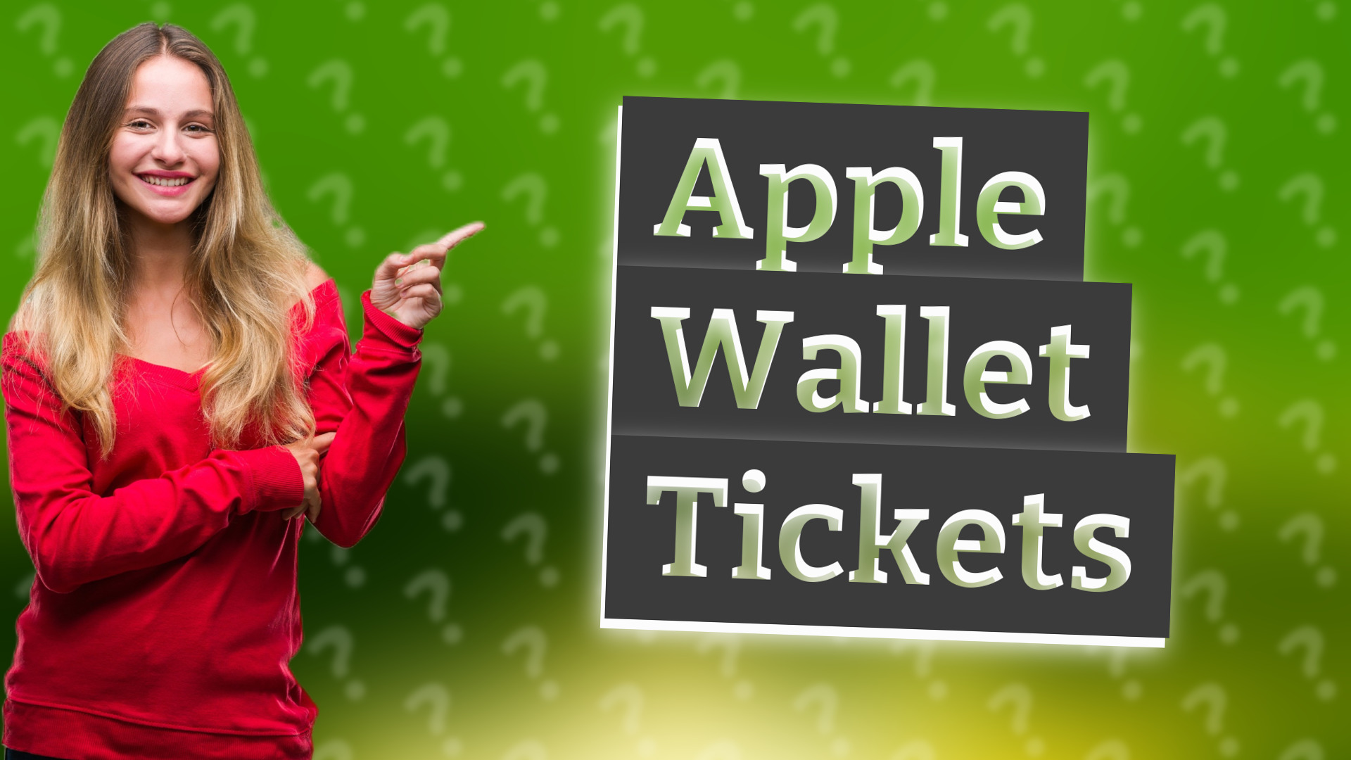 Apple Wallet Tickets