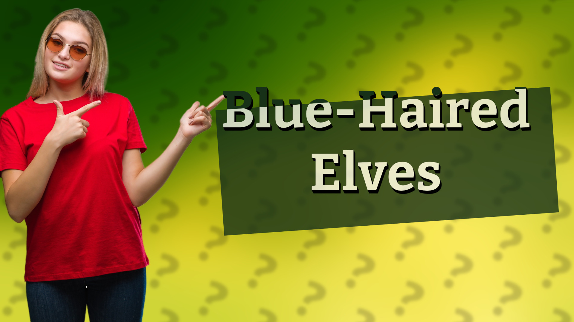 Blue-Haired Elves