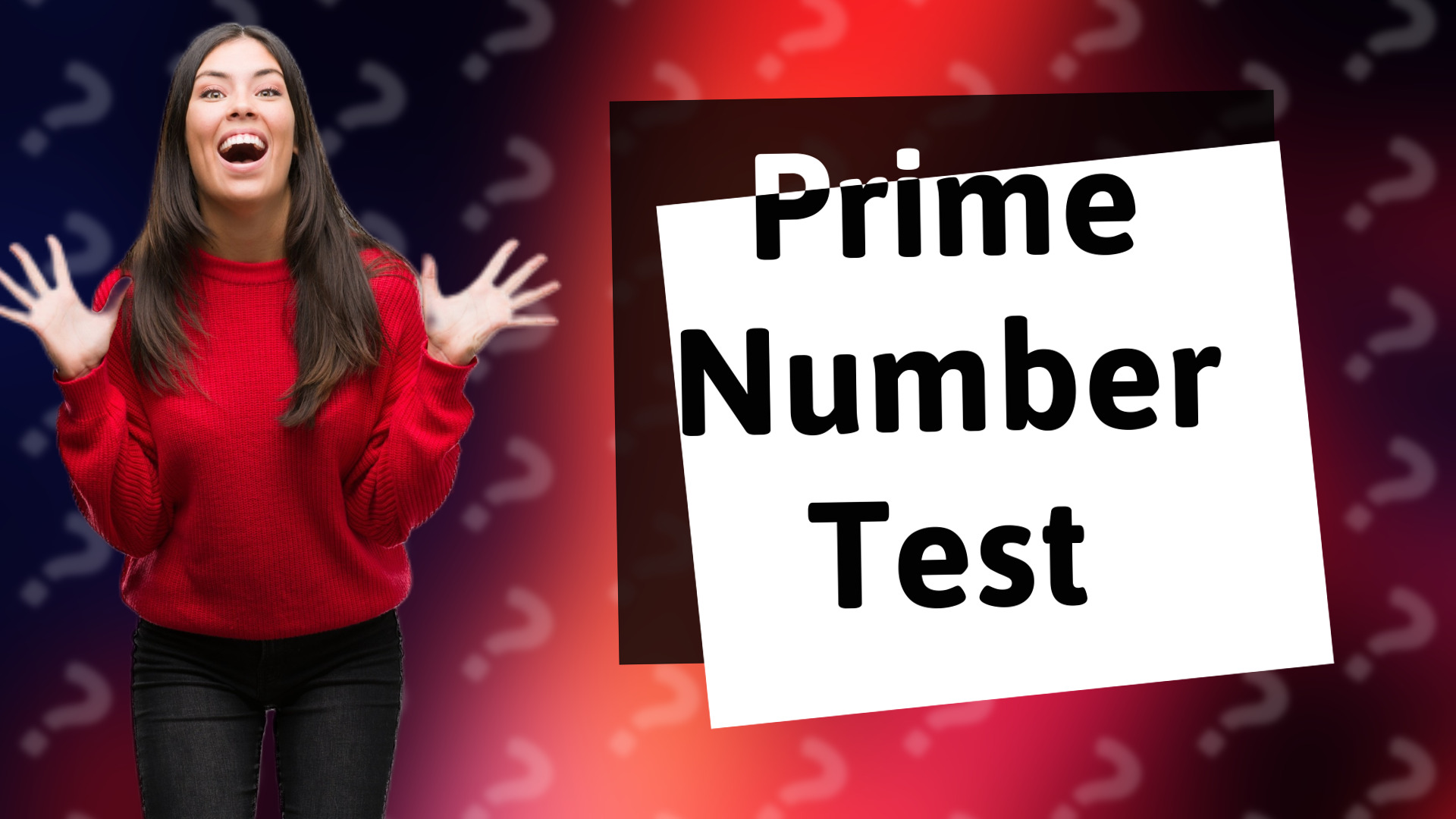 Prime Number Test