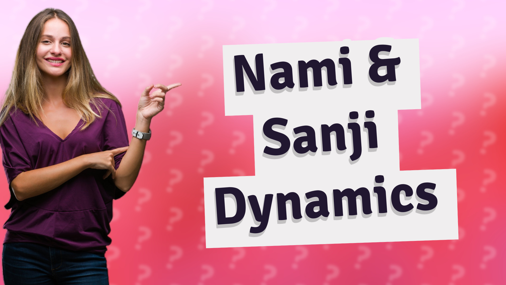 Nami & Sanji Dynamics