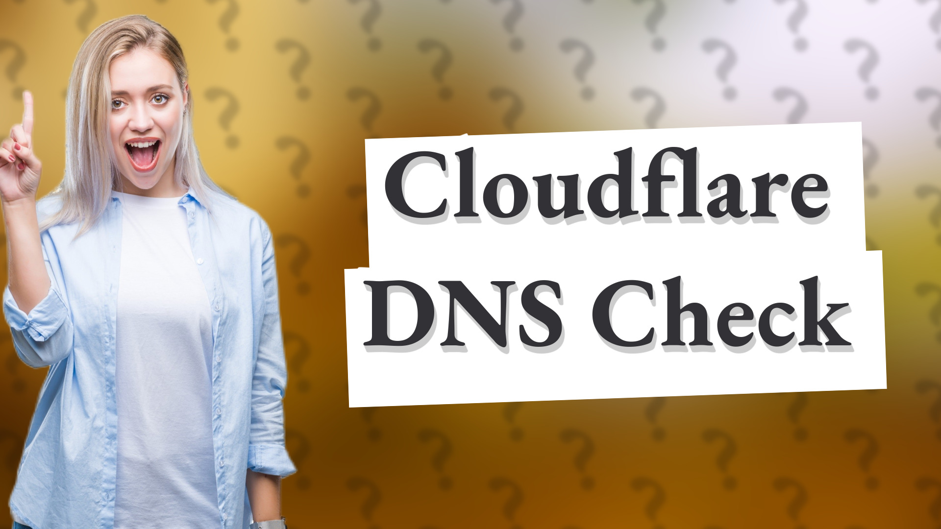 Cloudflare DNS Check