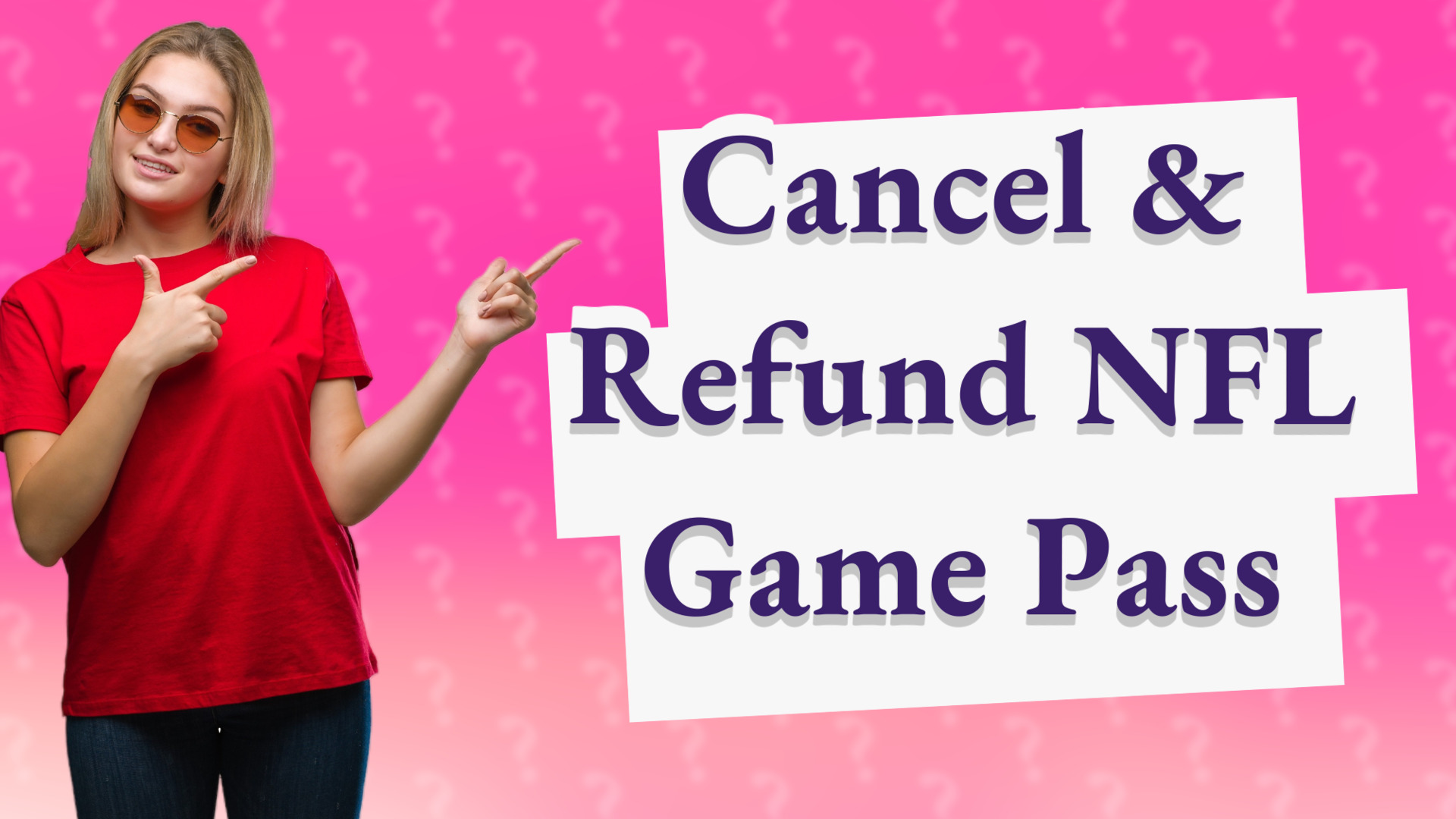 Cancel & Refund NFL Game Pass
