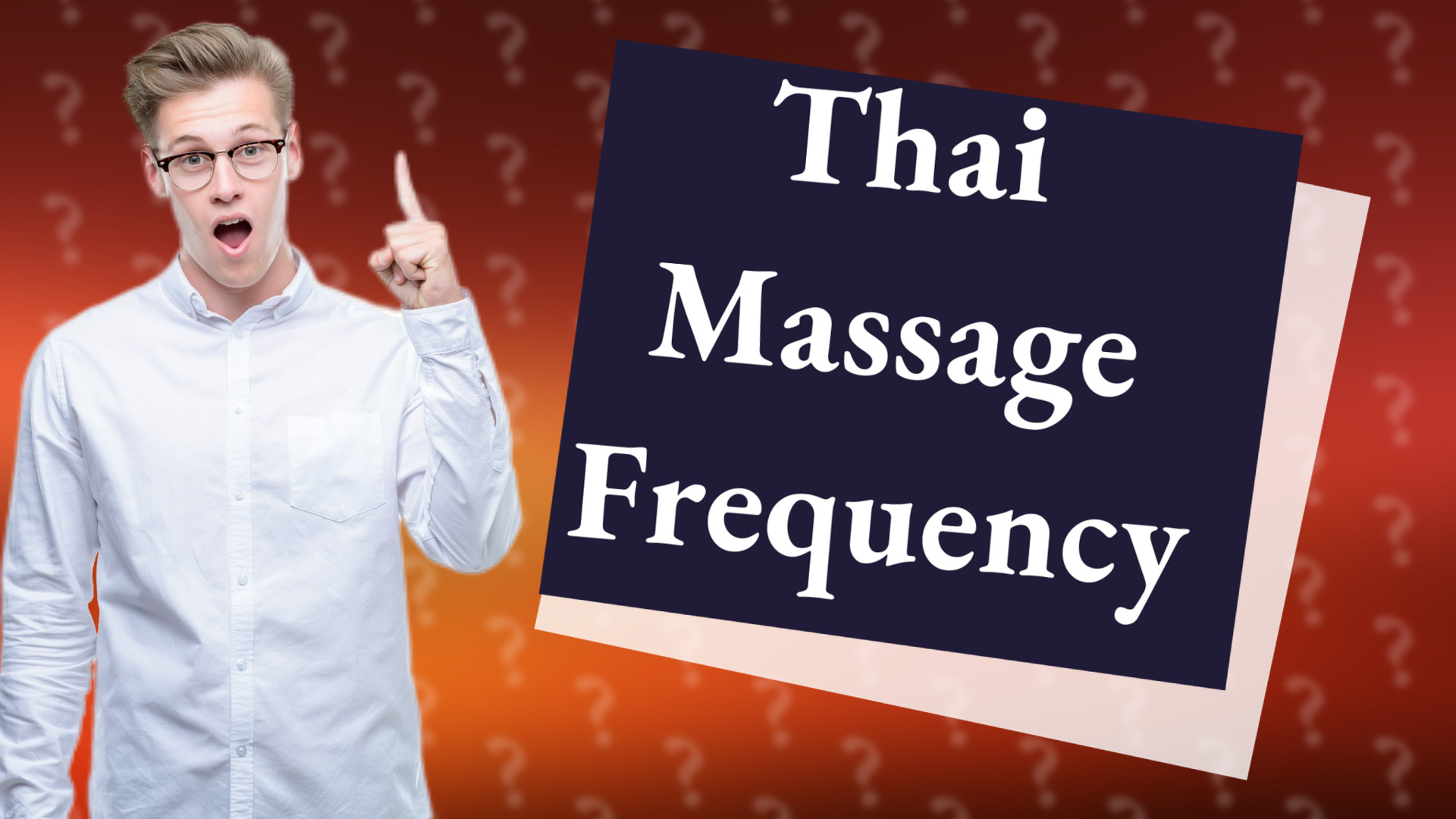 Thai Massage Frequency