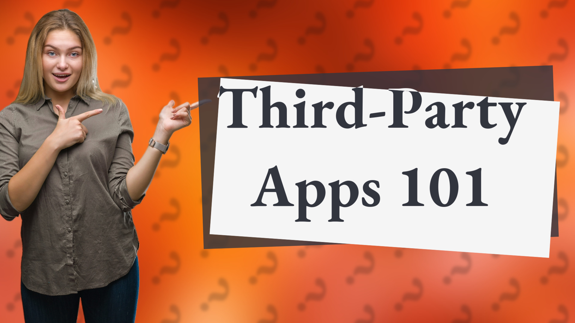Third-Party Apps 101
