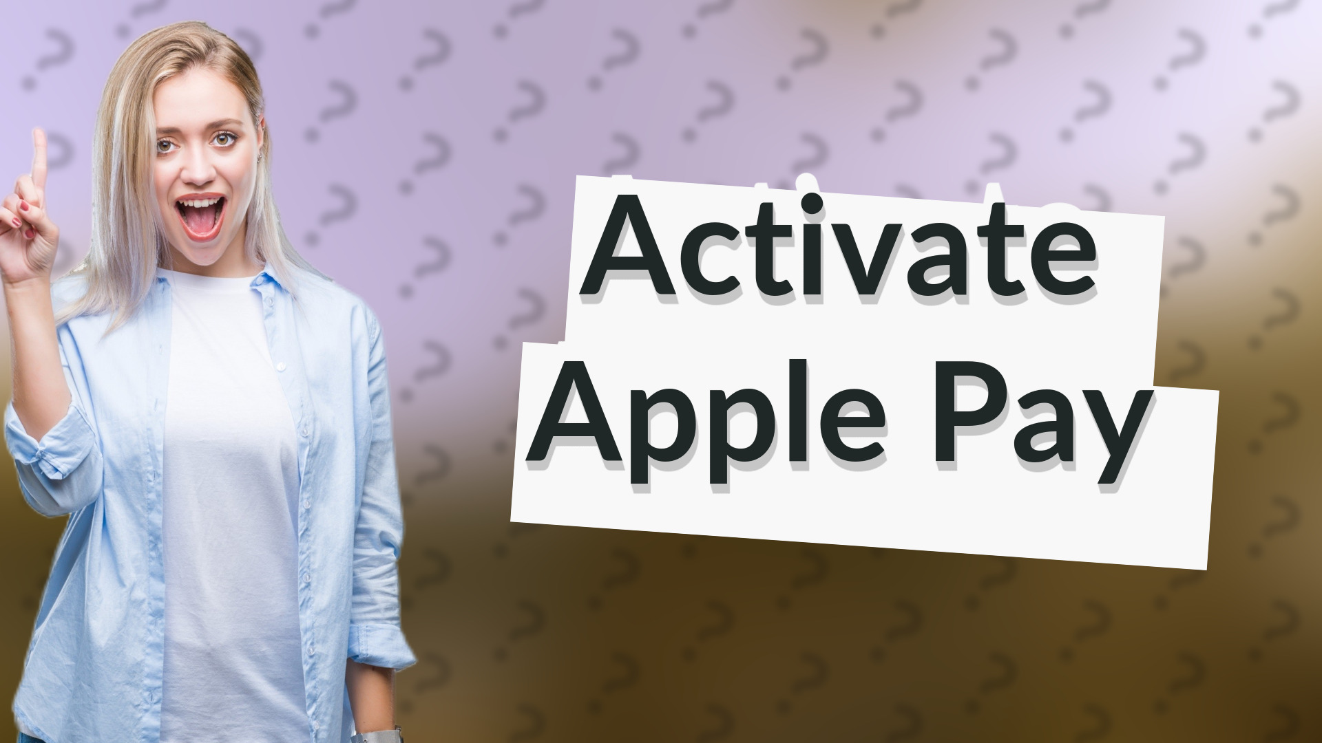 Activate Apple Pay