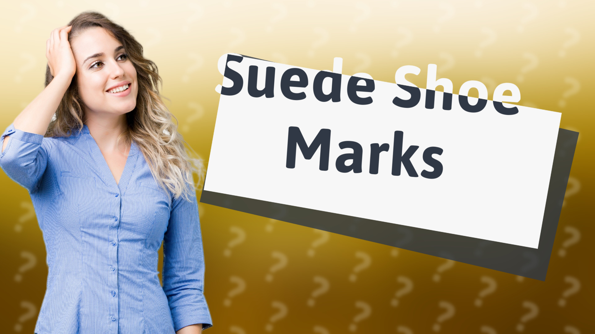 Suede Shoe Marks