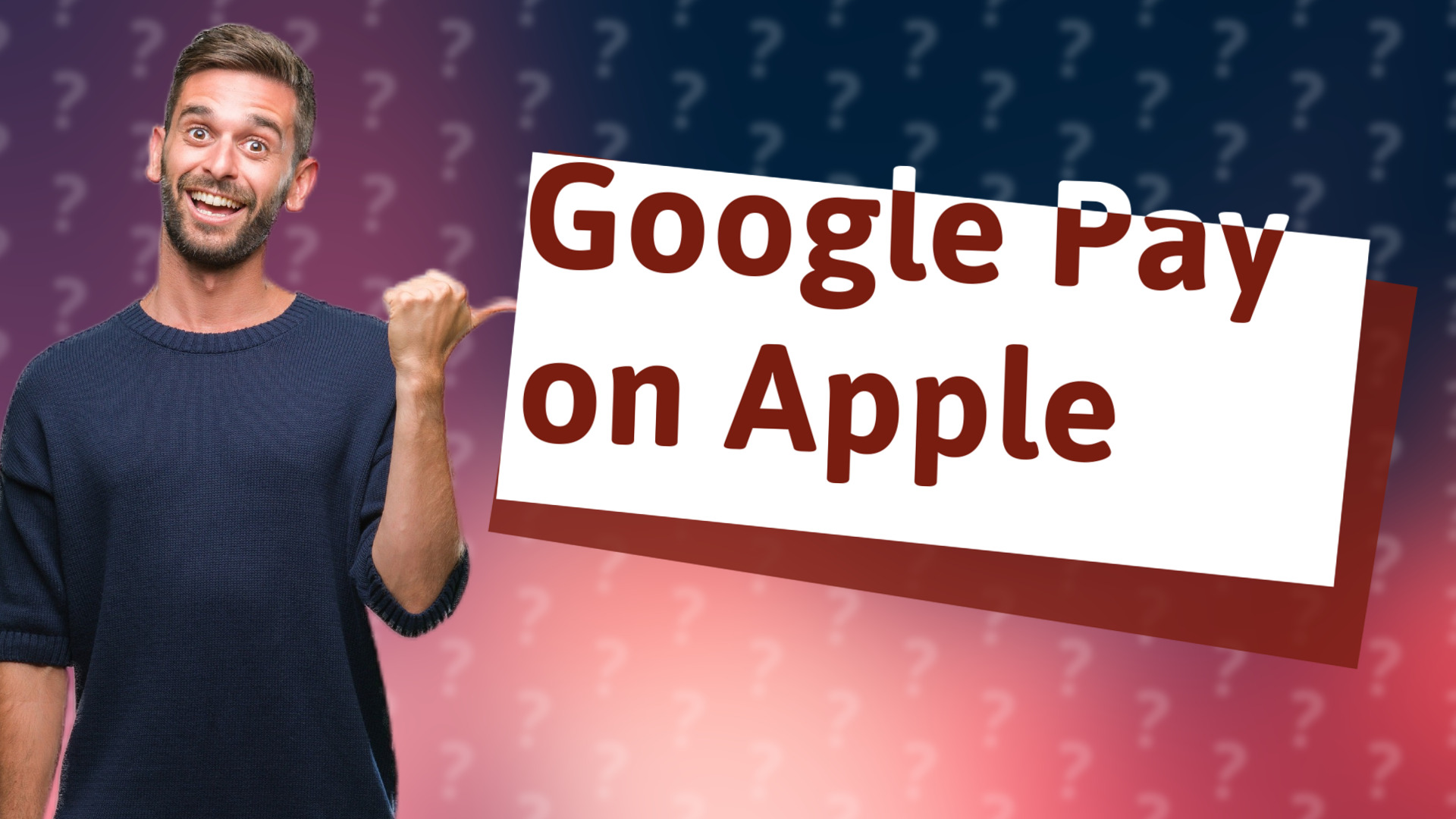 Google Pay on Apple