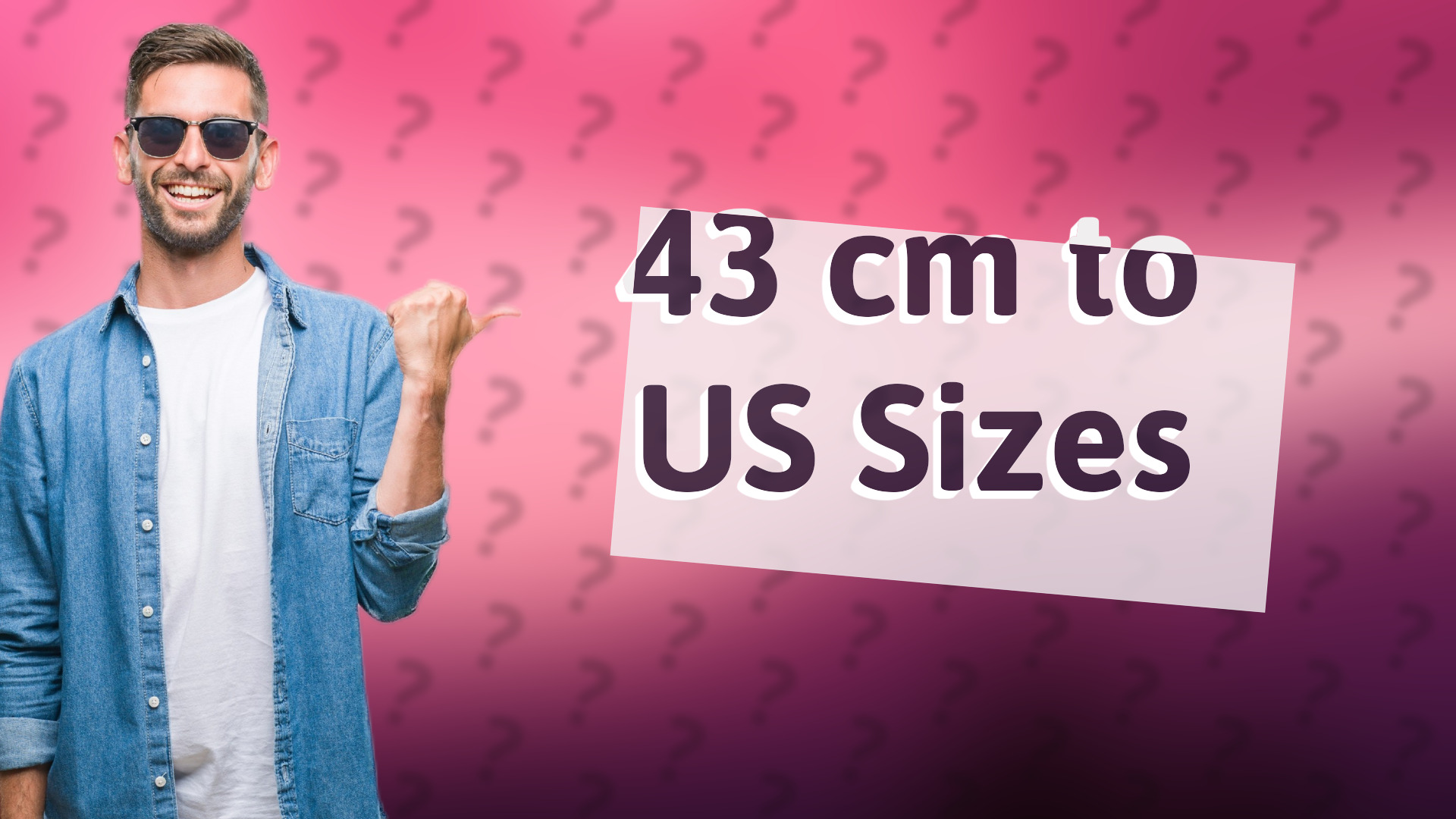43 cm to US Sizes