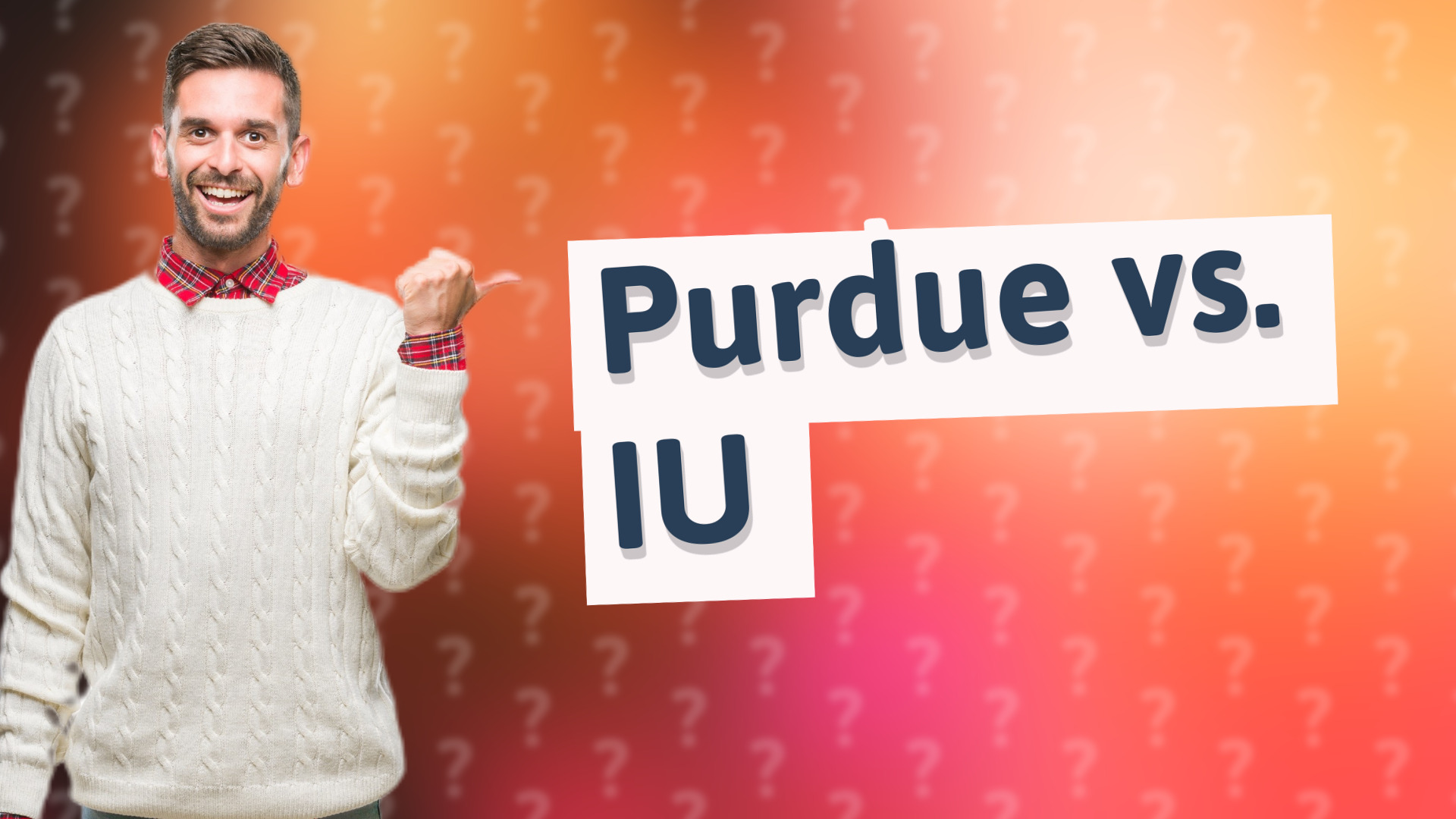 Purdue vs. IU
