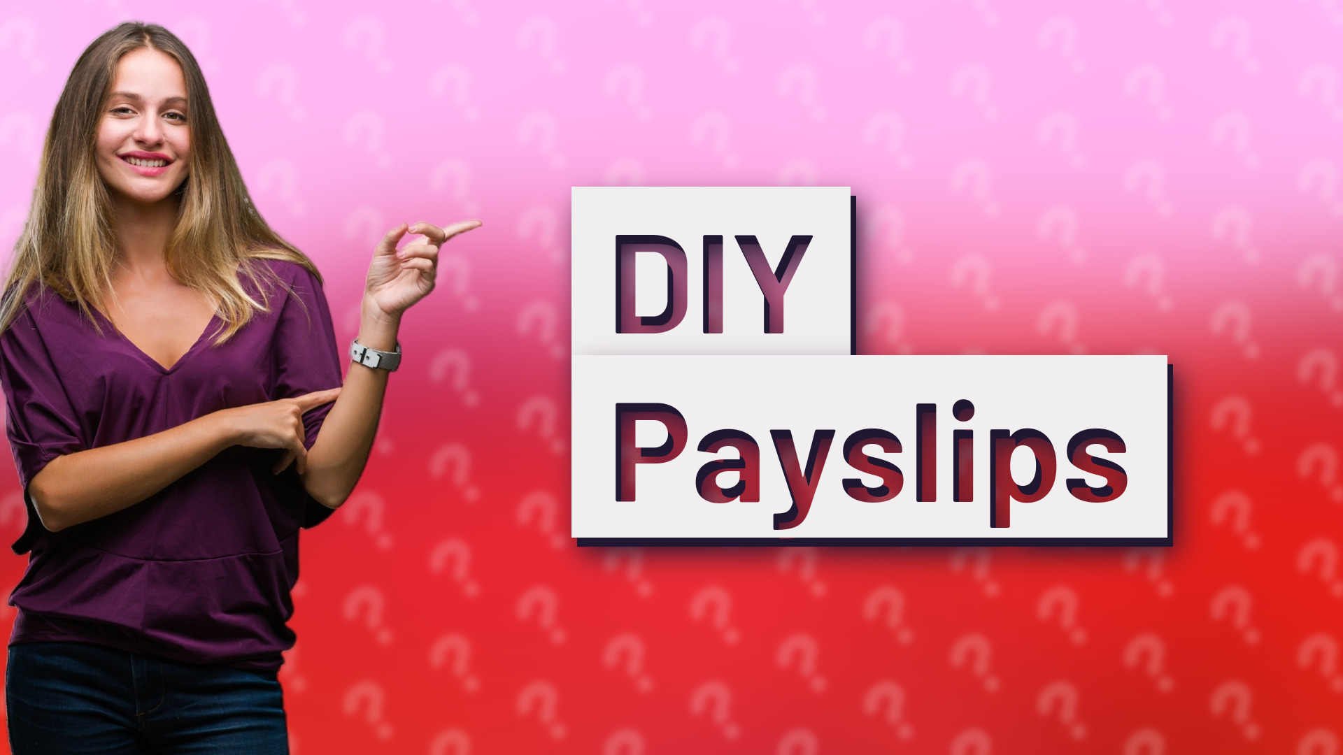 DIY Payslips
