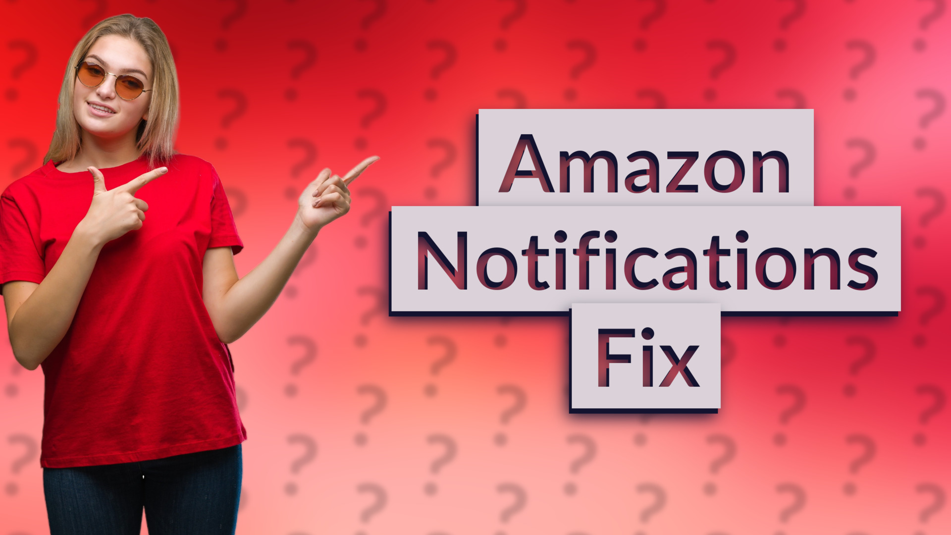 Amazon Notifications Fix