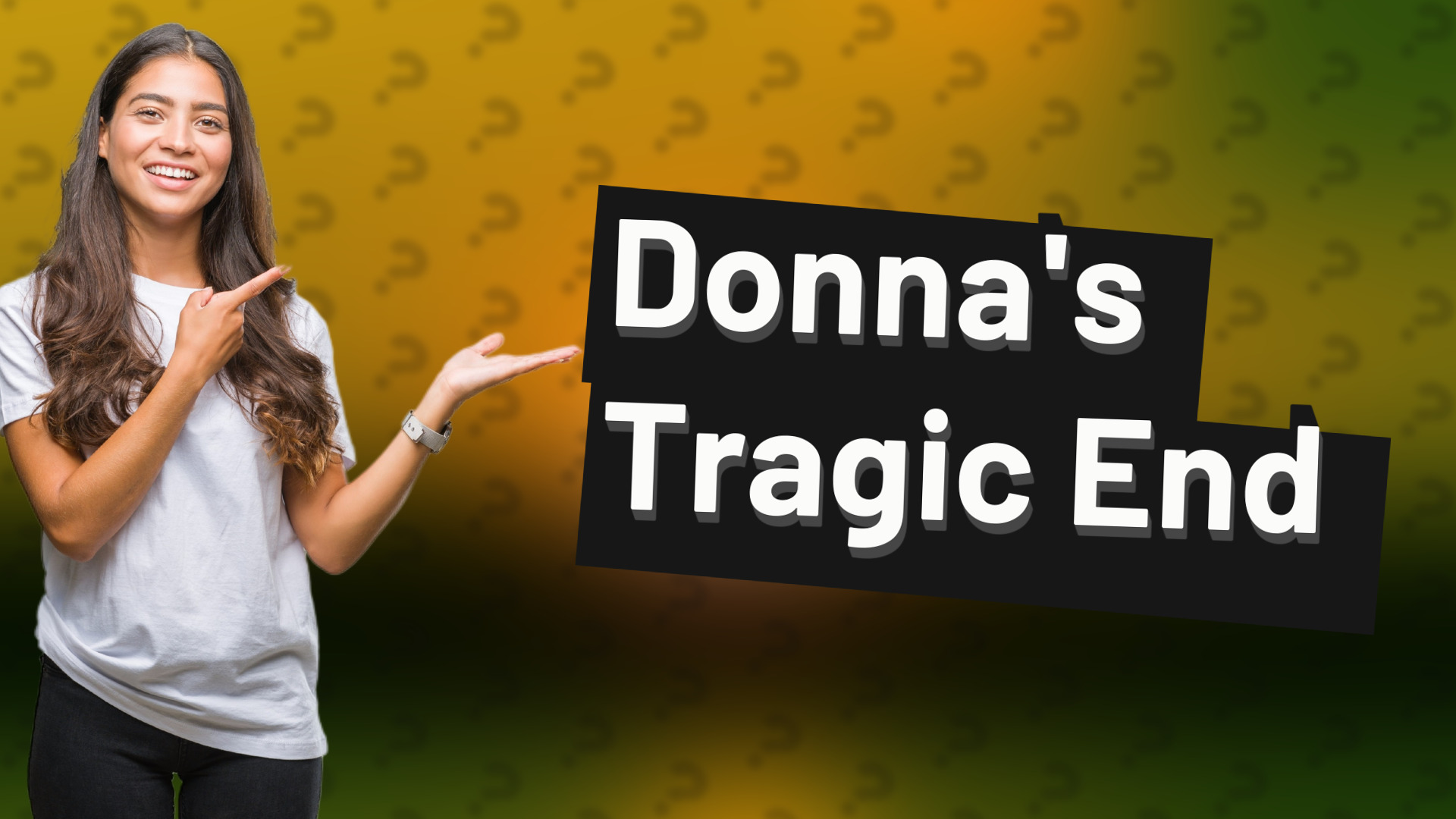 Donna's Tragic End