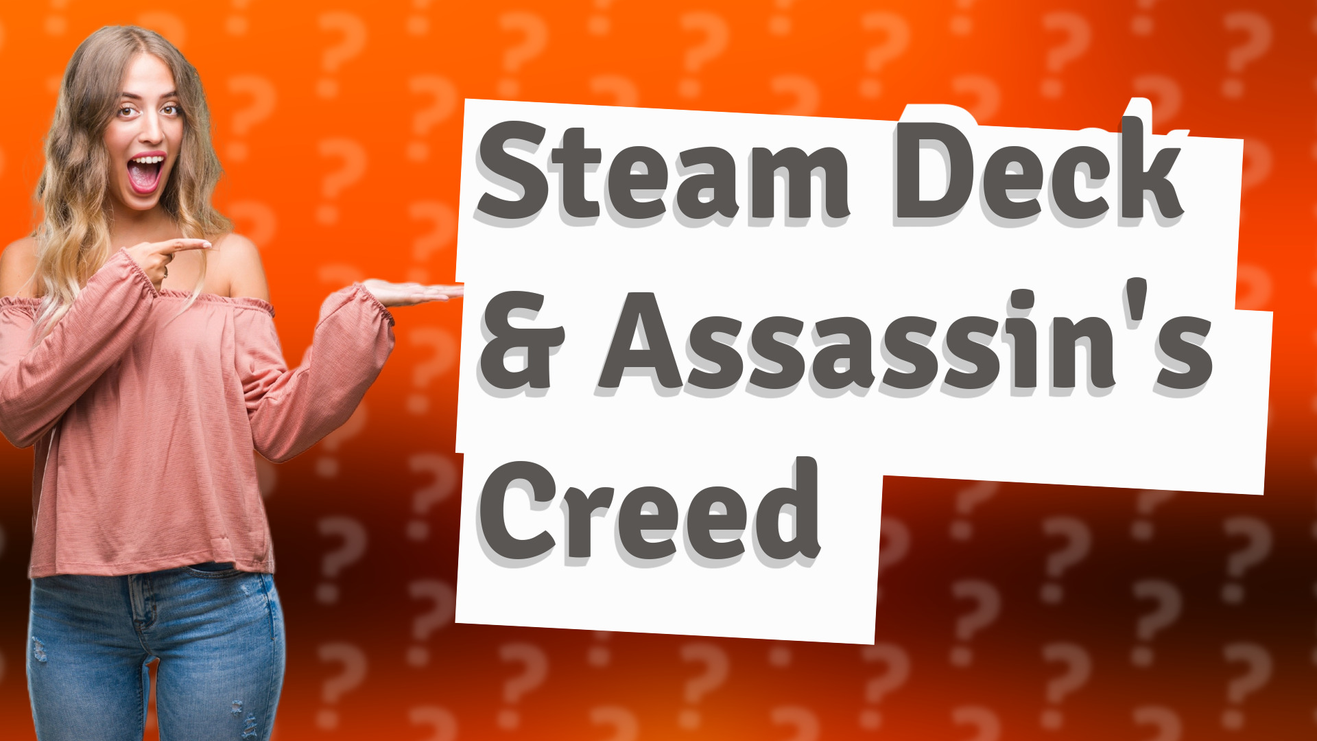 Steam Deck & Assassin's Creed