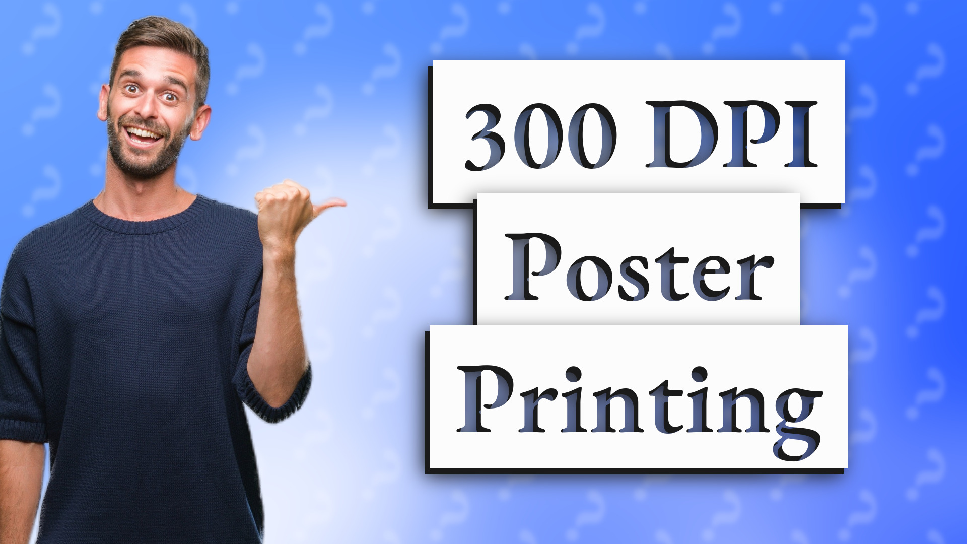 300 DPI Poster Printing