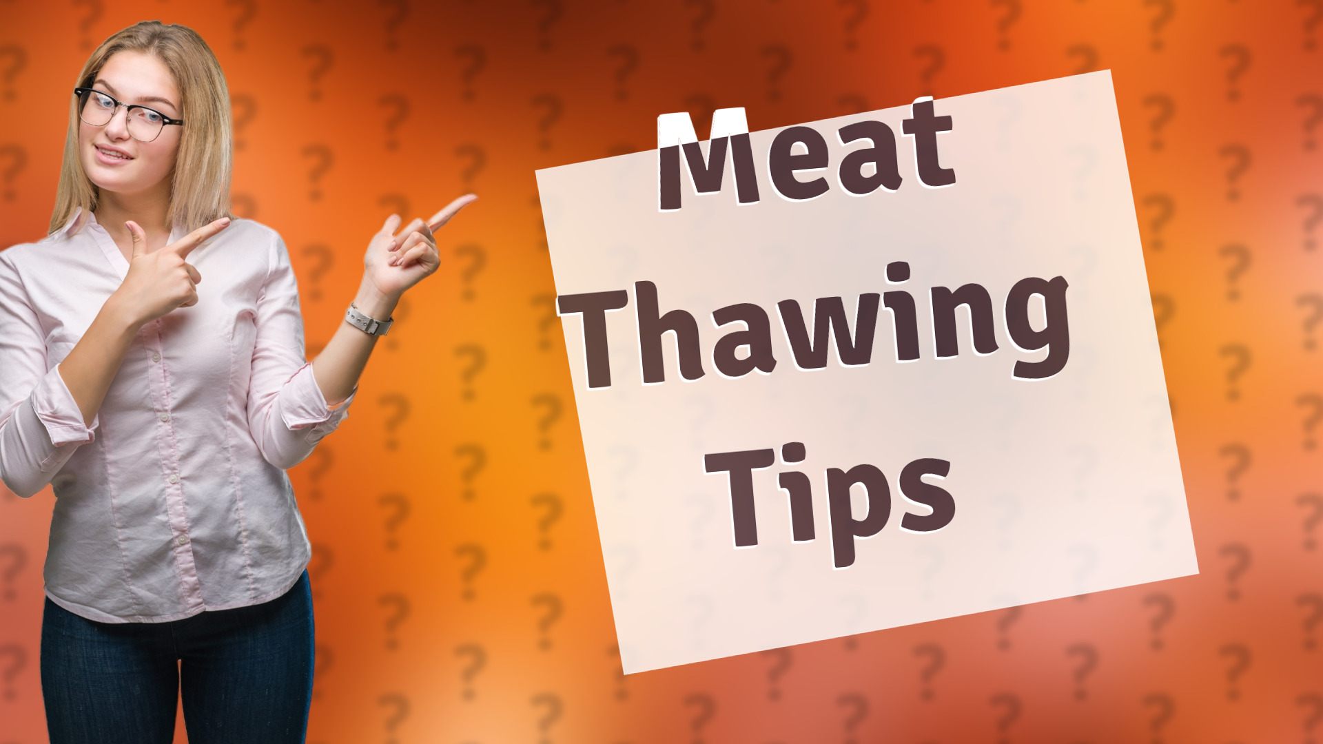 Meat Thawing Tips