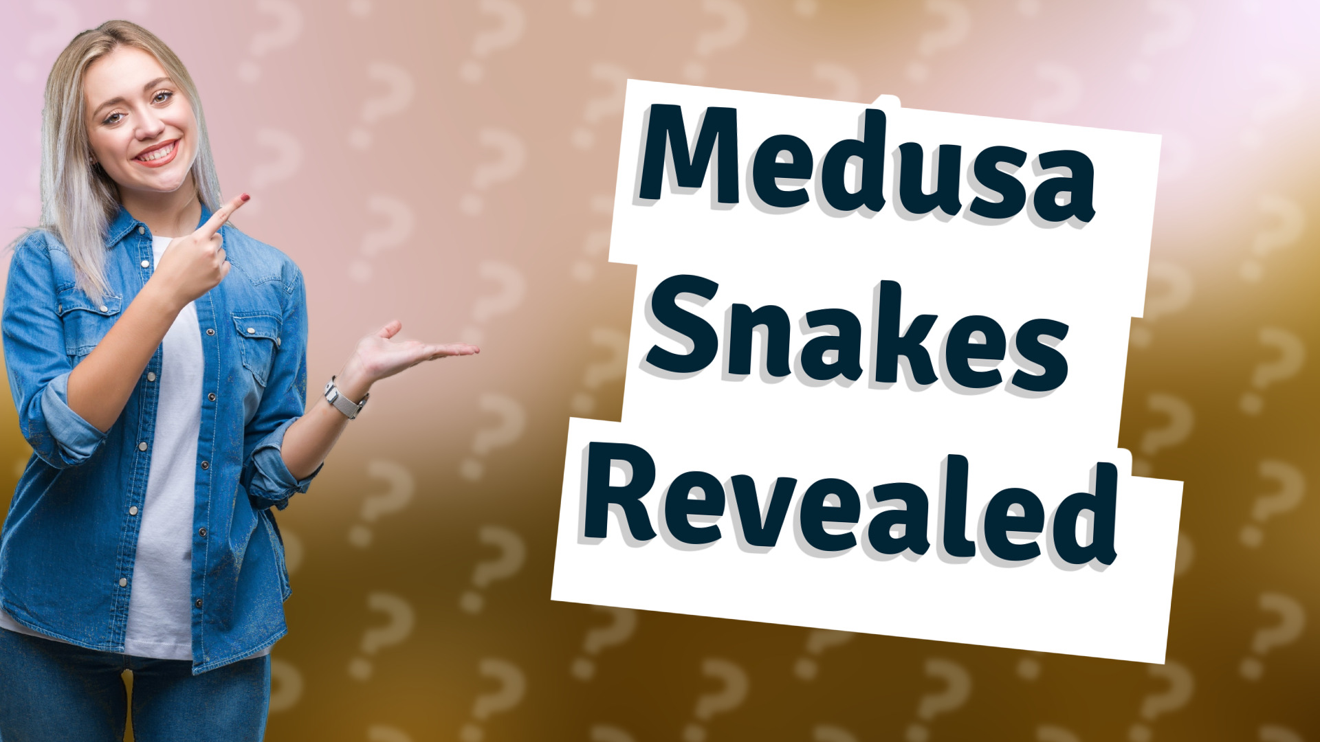 Medusa Snakes Revealed
