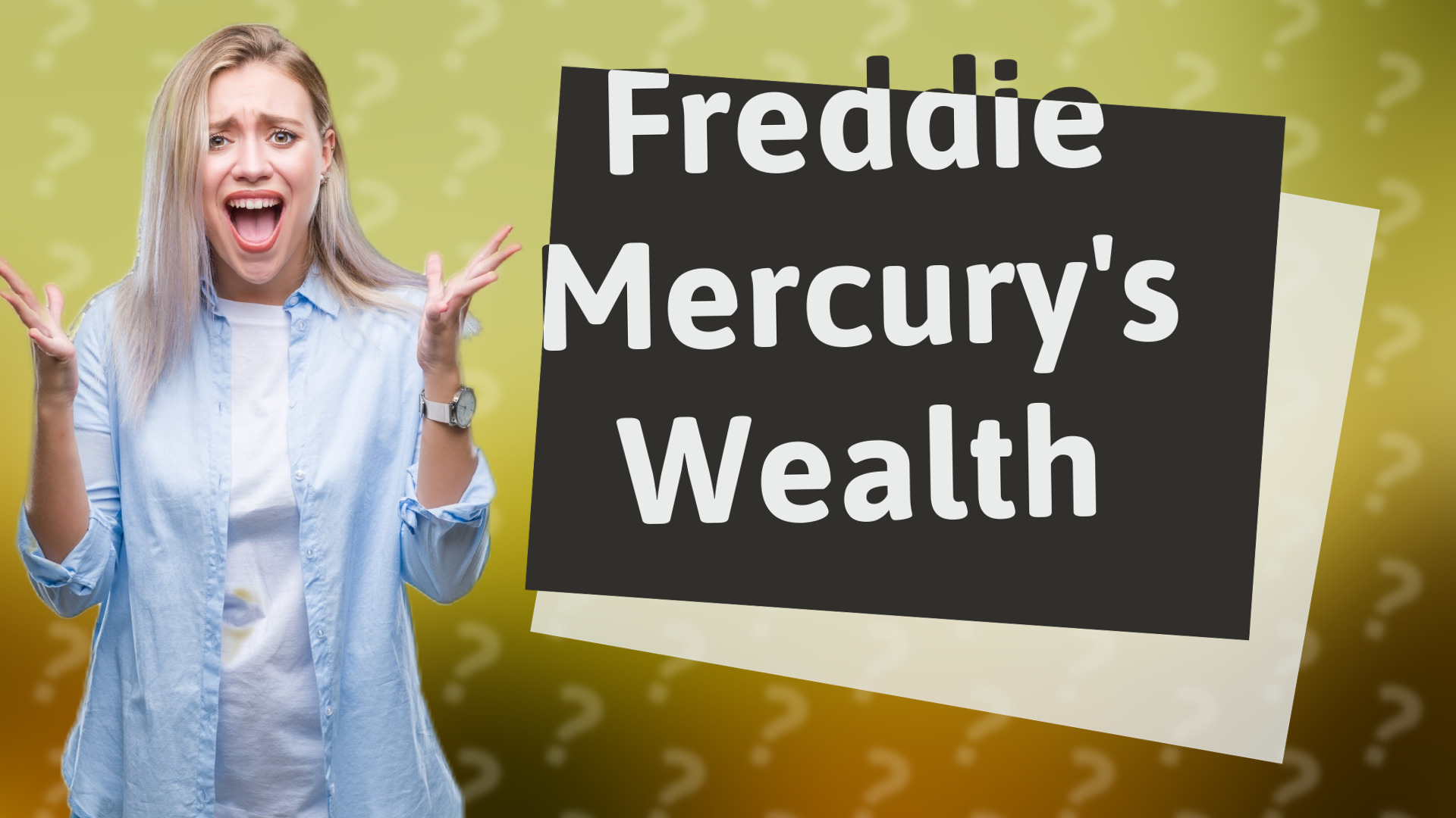 Freddie Mercury's Wealth