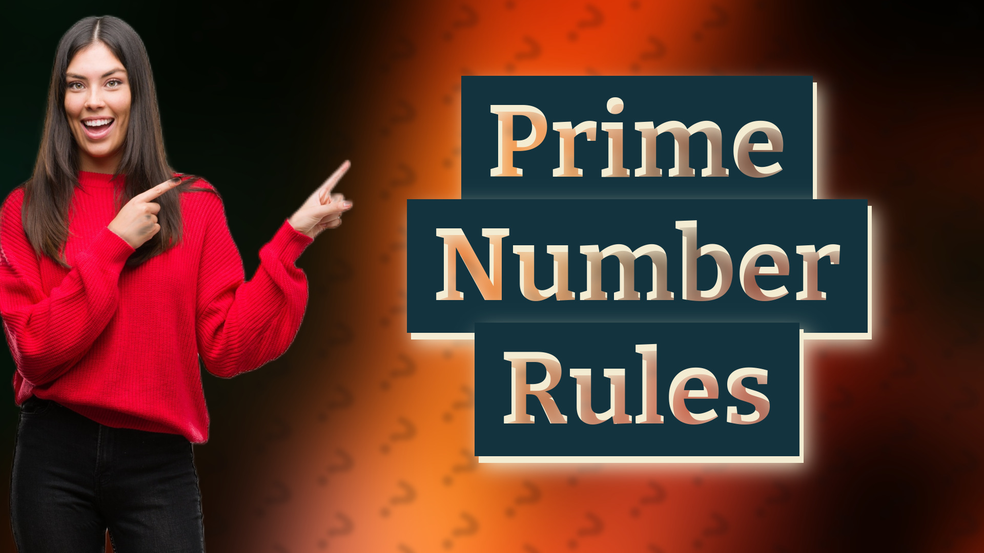 Prime Number Rules
