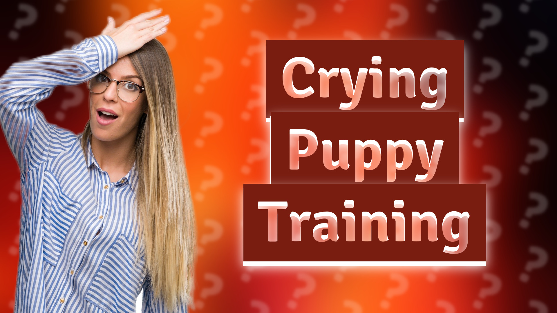 Crying Puppy Training