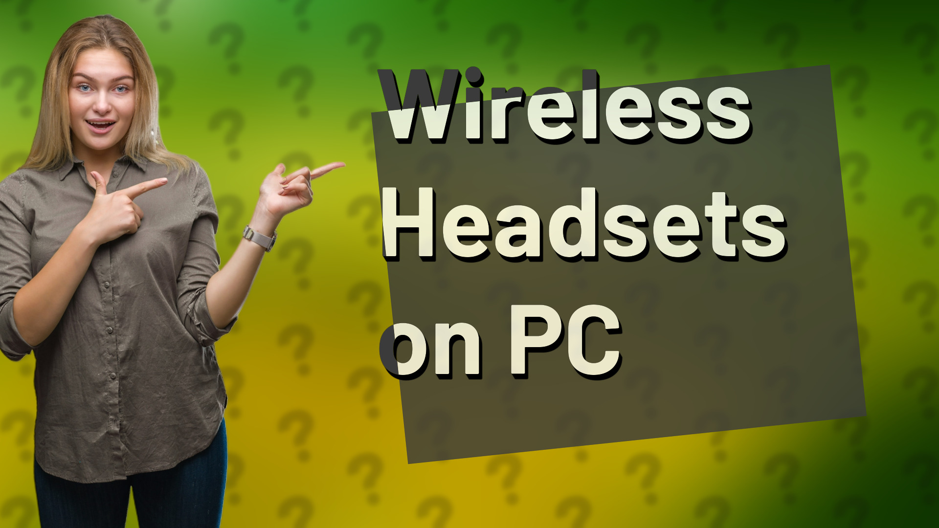 Wireless Headsets on PC