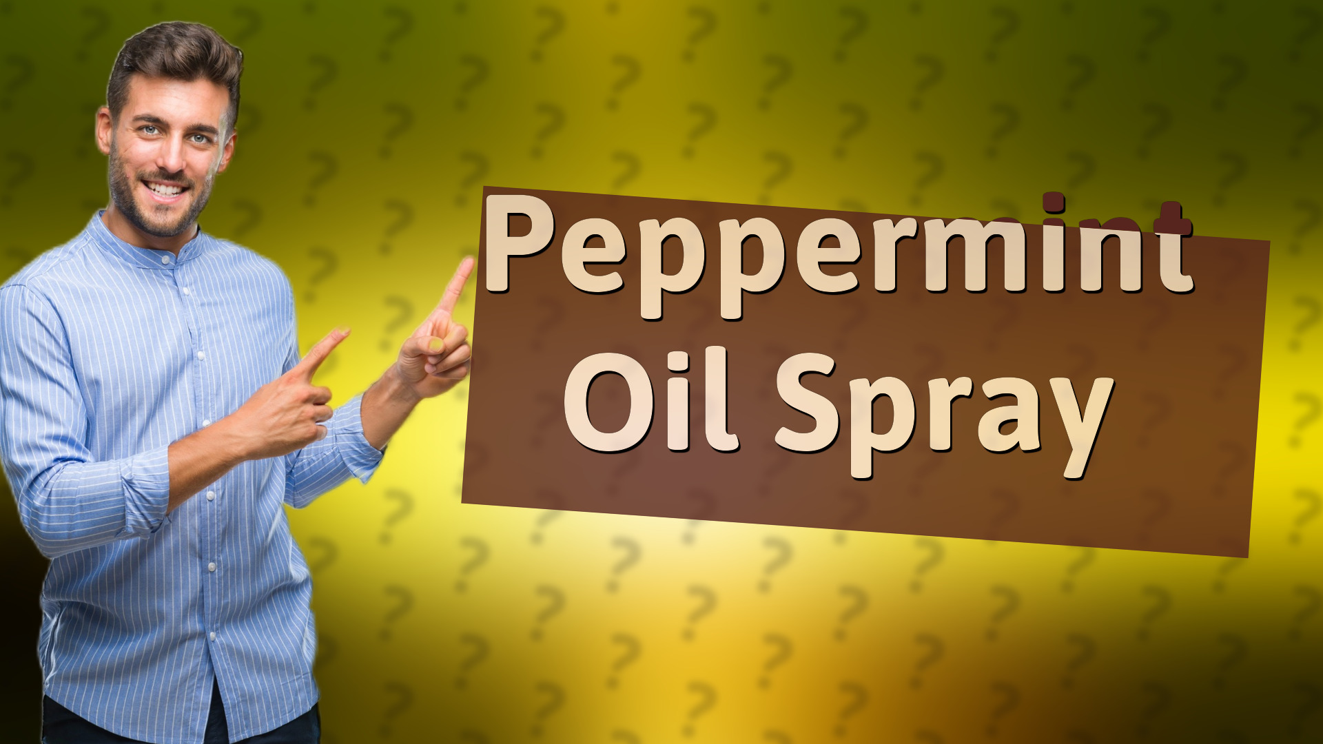Peppermint Oil Spray