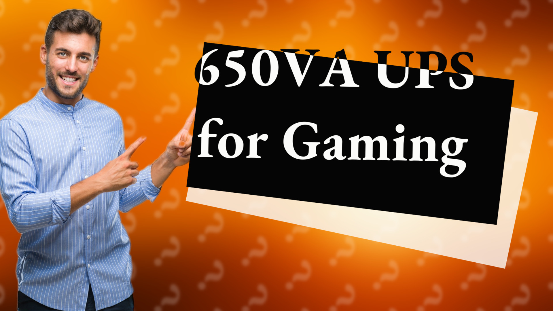 650VA UPS for Gaming