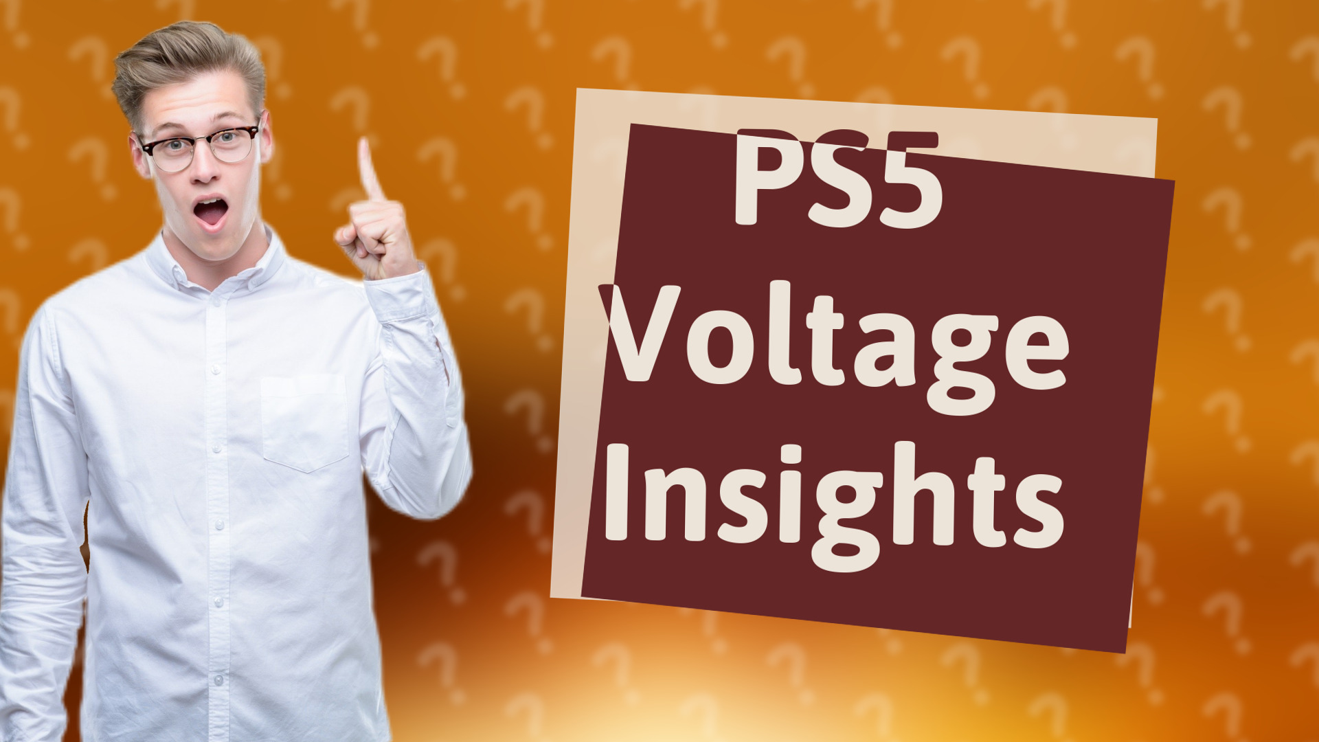 PS5 Voltage Insights