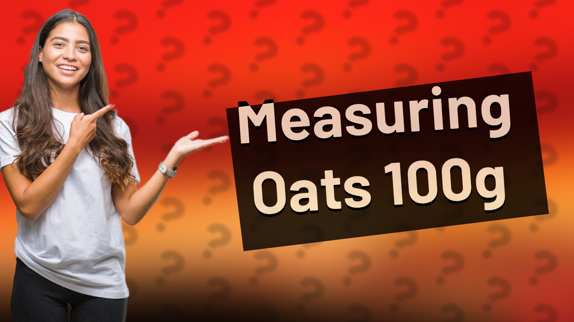 Measuring Oats 100g