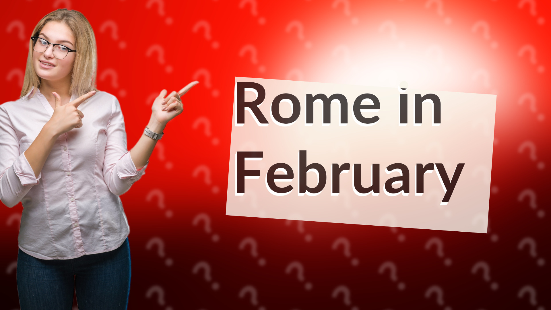 Rome in February