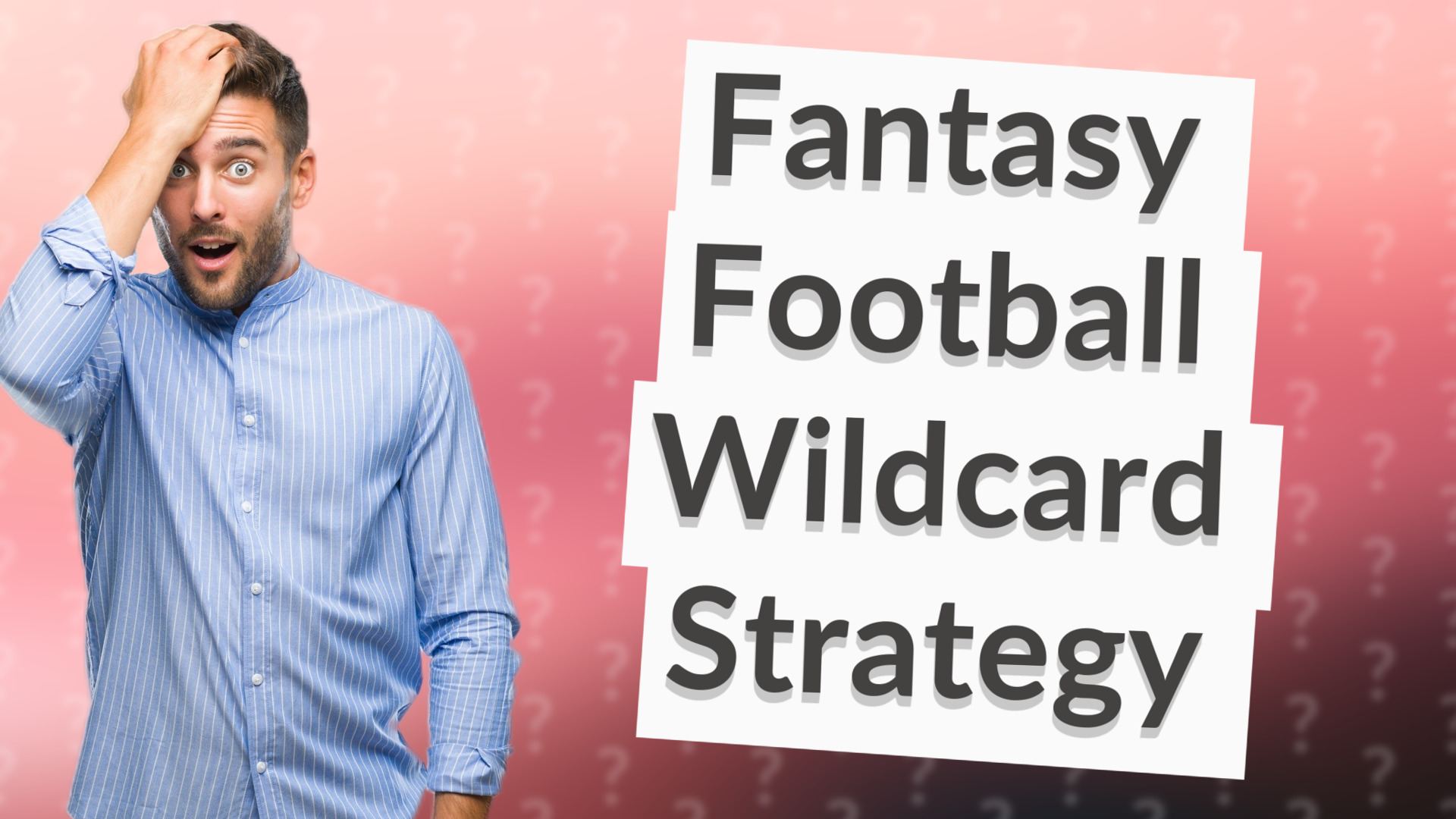Fantasy Football Wildcard Strategy