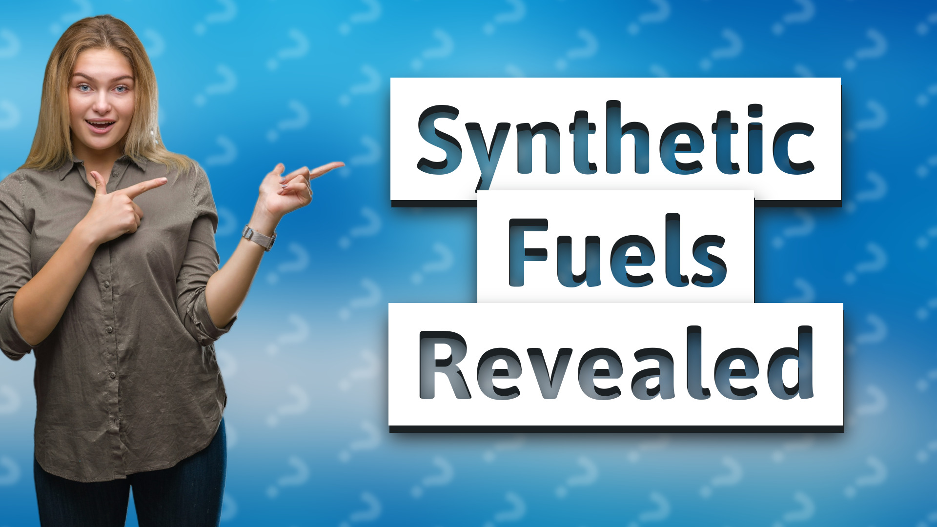 Synthetic Fuels Revealed