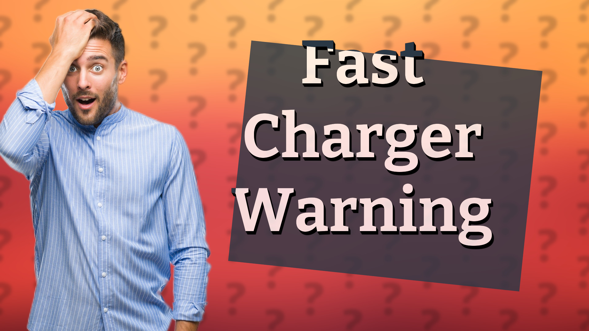 Fast Charger Warning