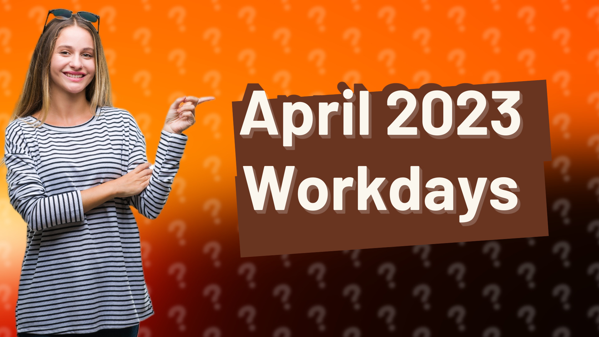 April 2023 Workdays