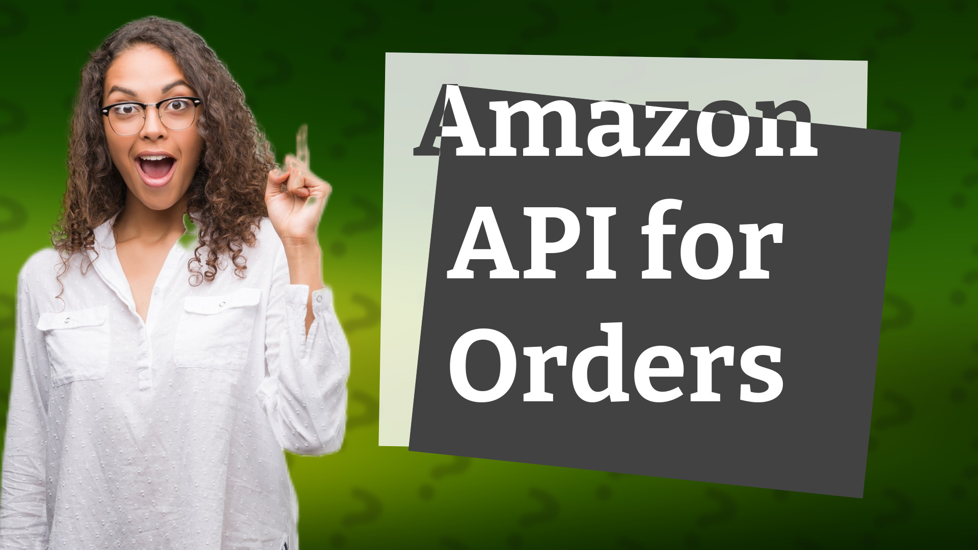 Amazon API for Orders