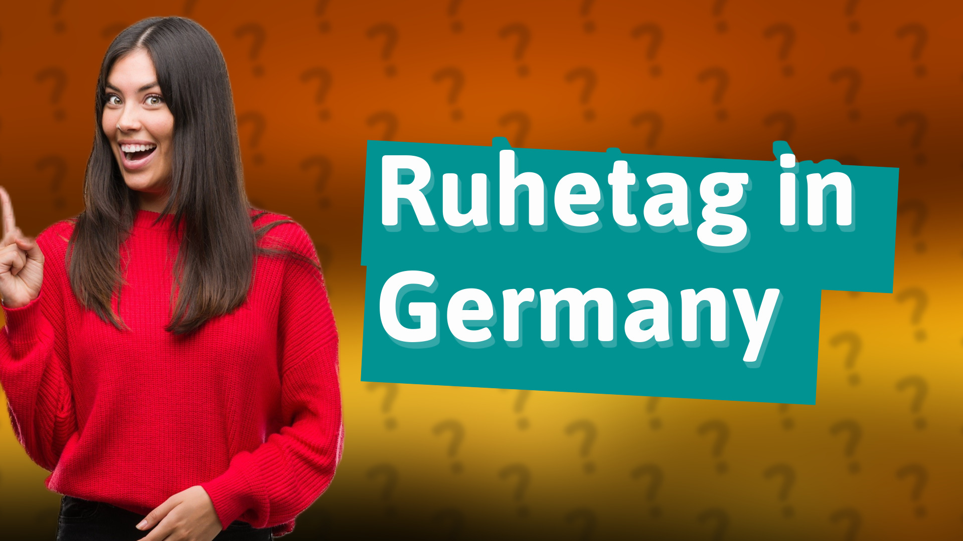 Ruhetag in Germany