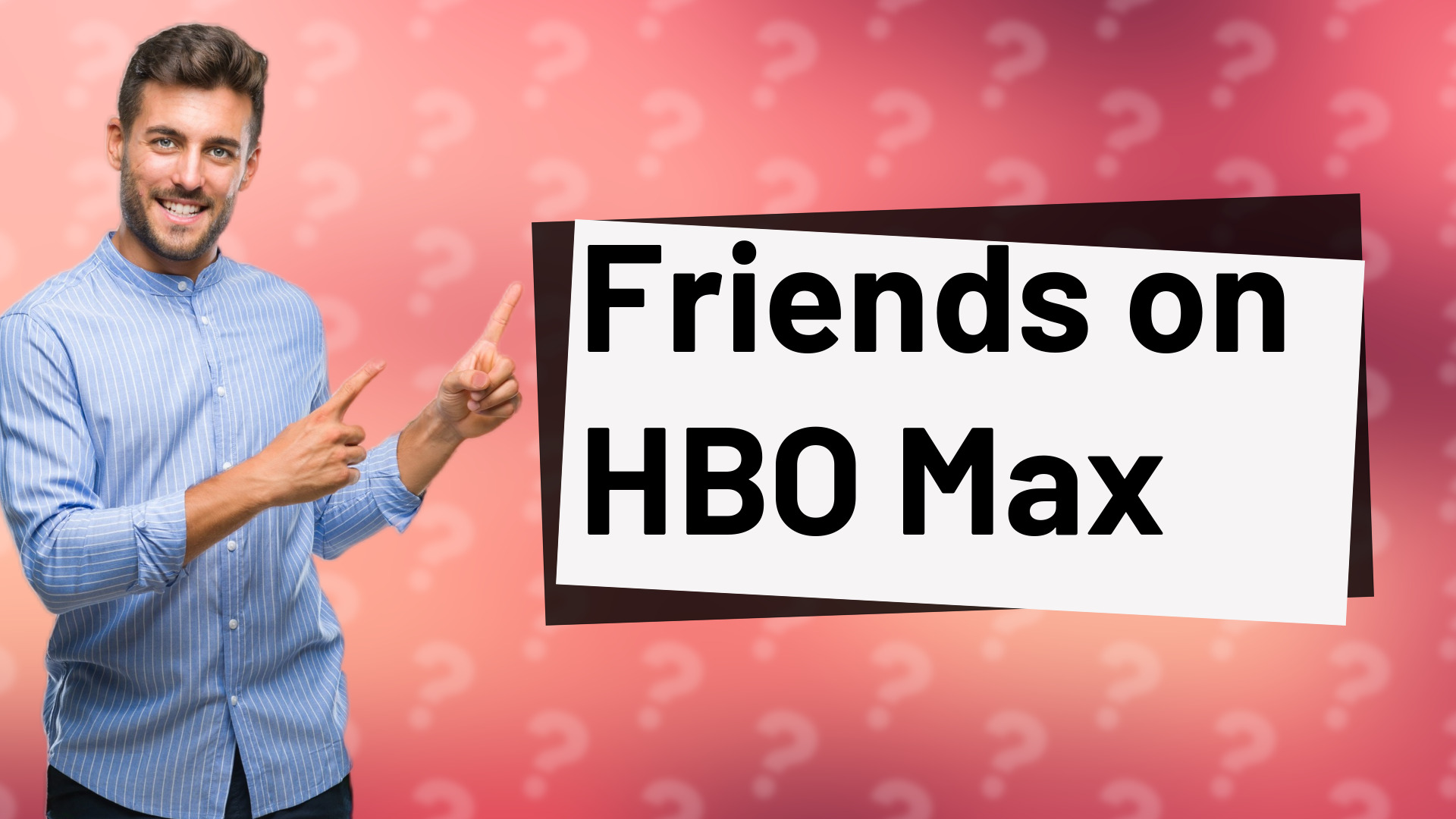 Friends on HBO Max