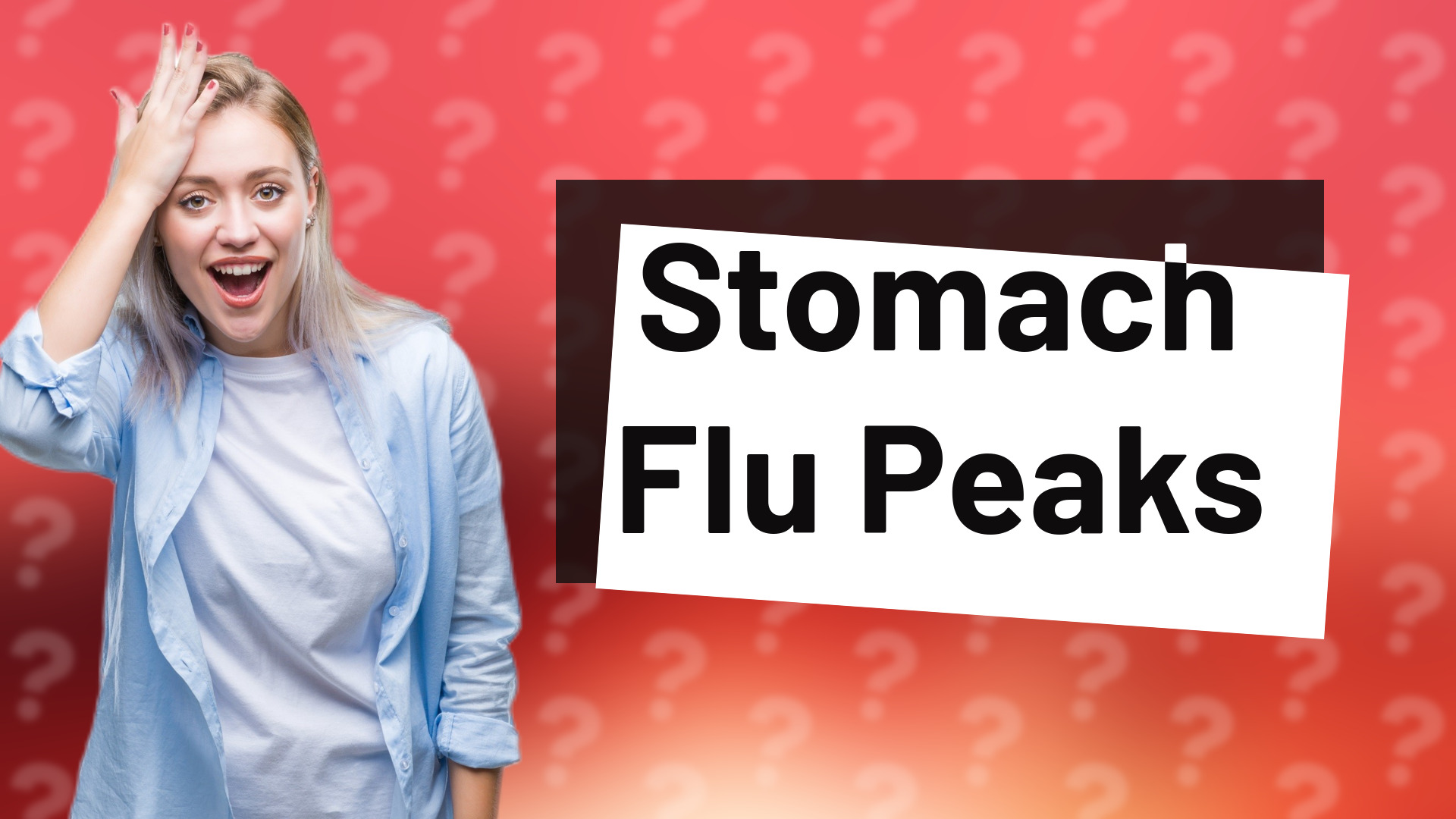 Stomach Flu Peaks
