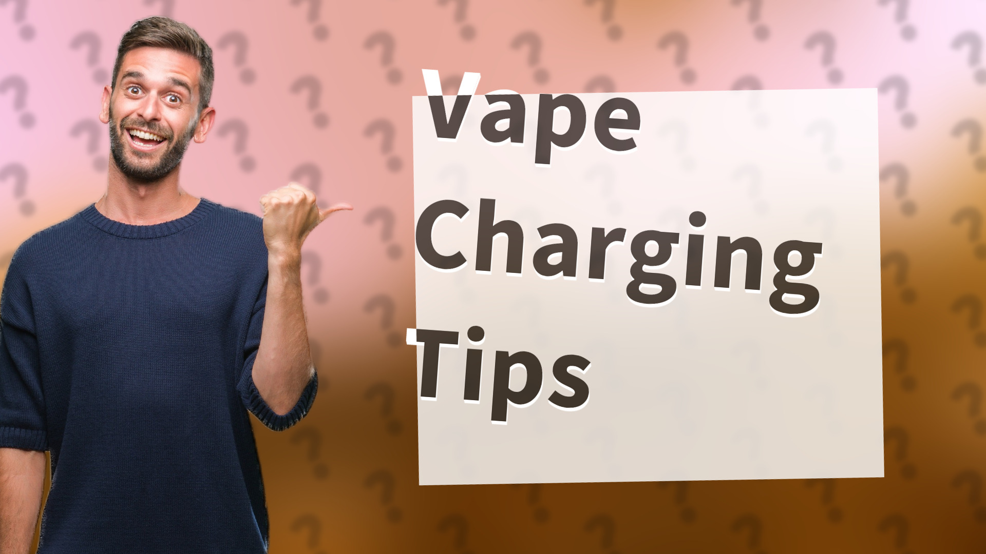Vape Charging Tips