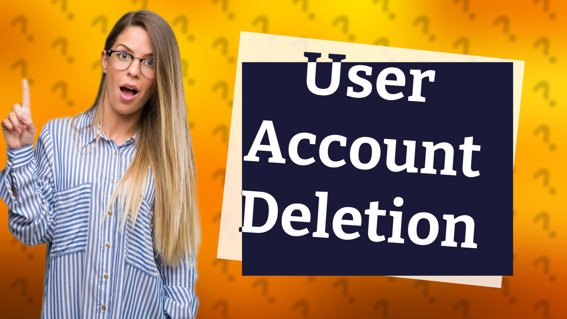 User Account Deletion