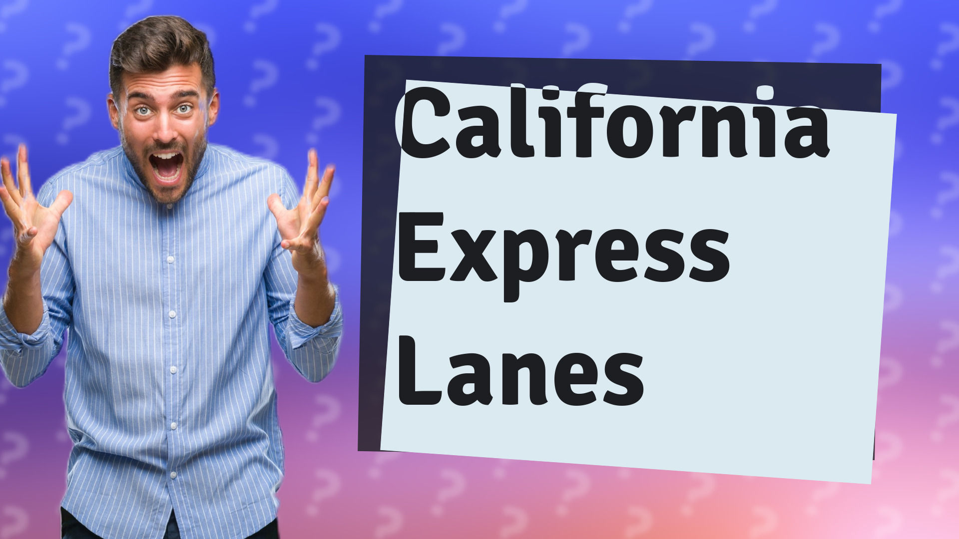 California Express Lanes