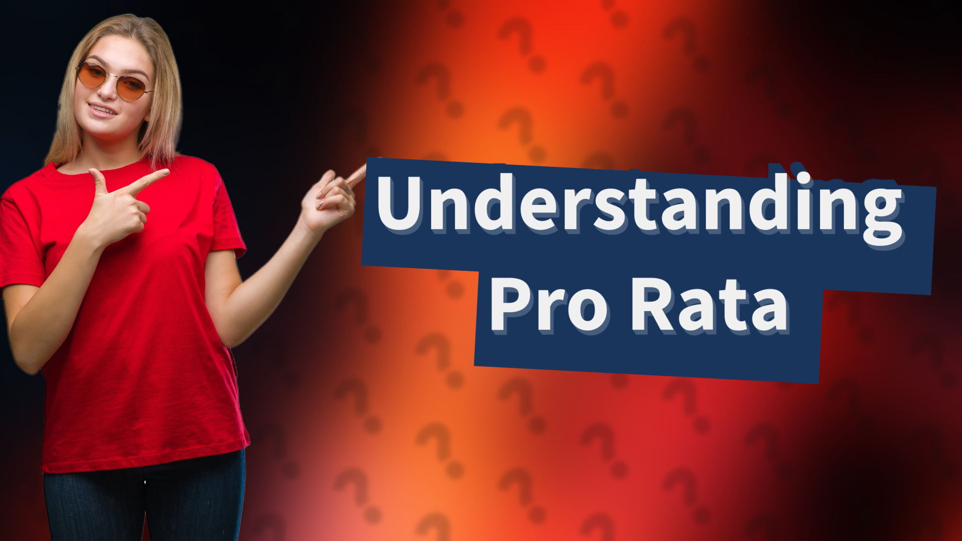 Understanding Pro Rata
