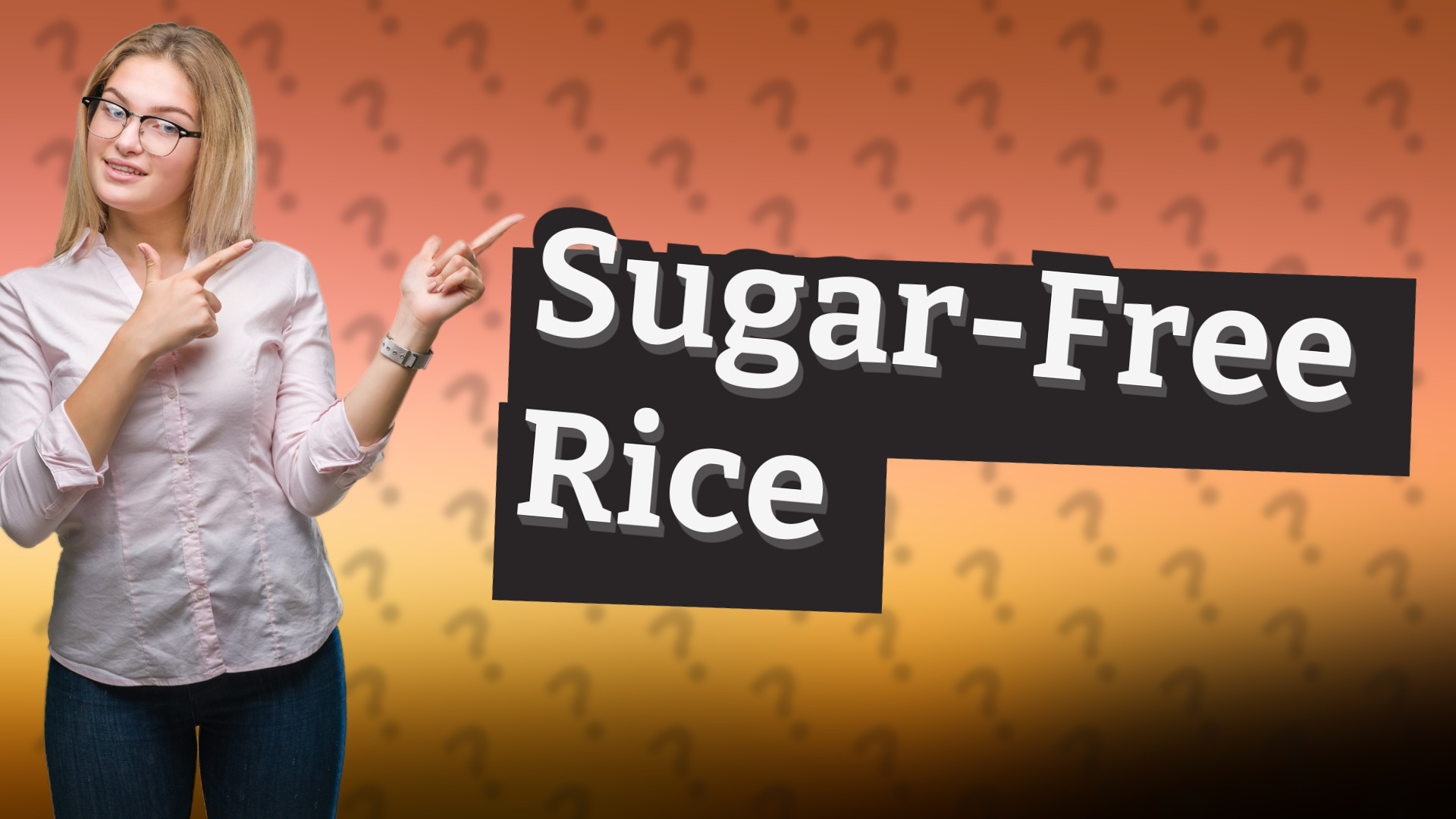 Sugar-Free Rice