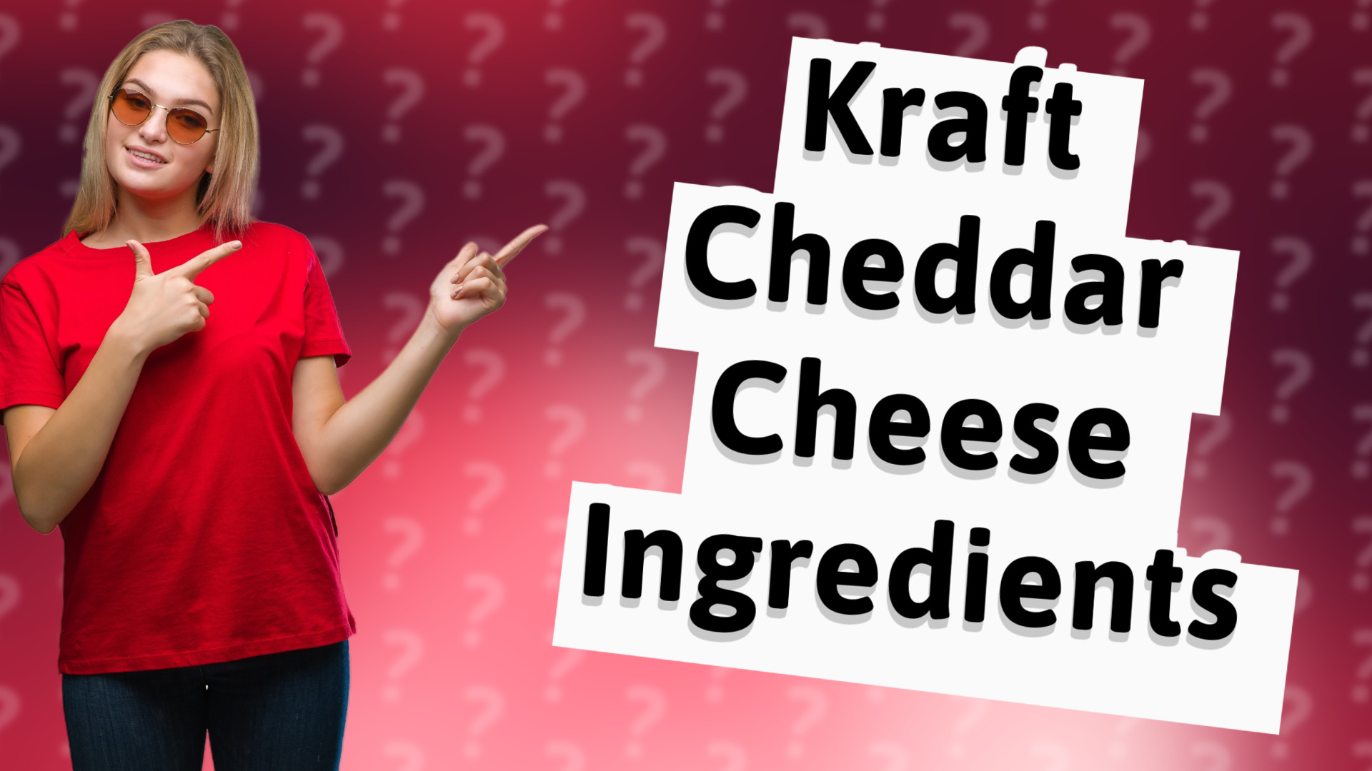 Kraft Cheddar Cheese Ingredients