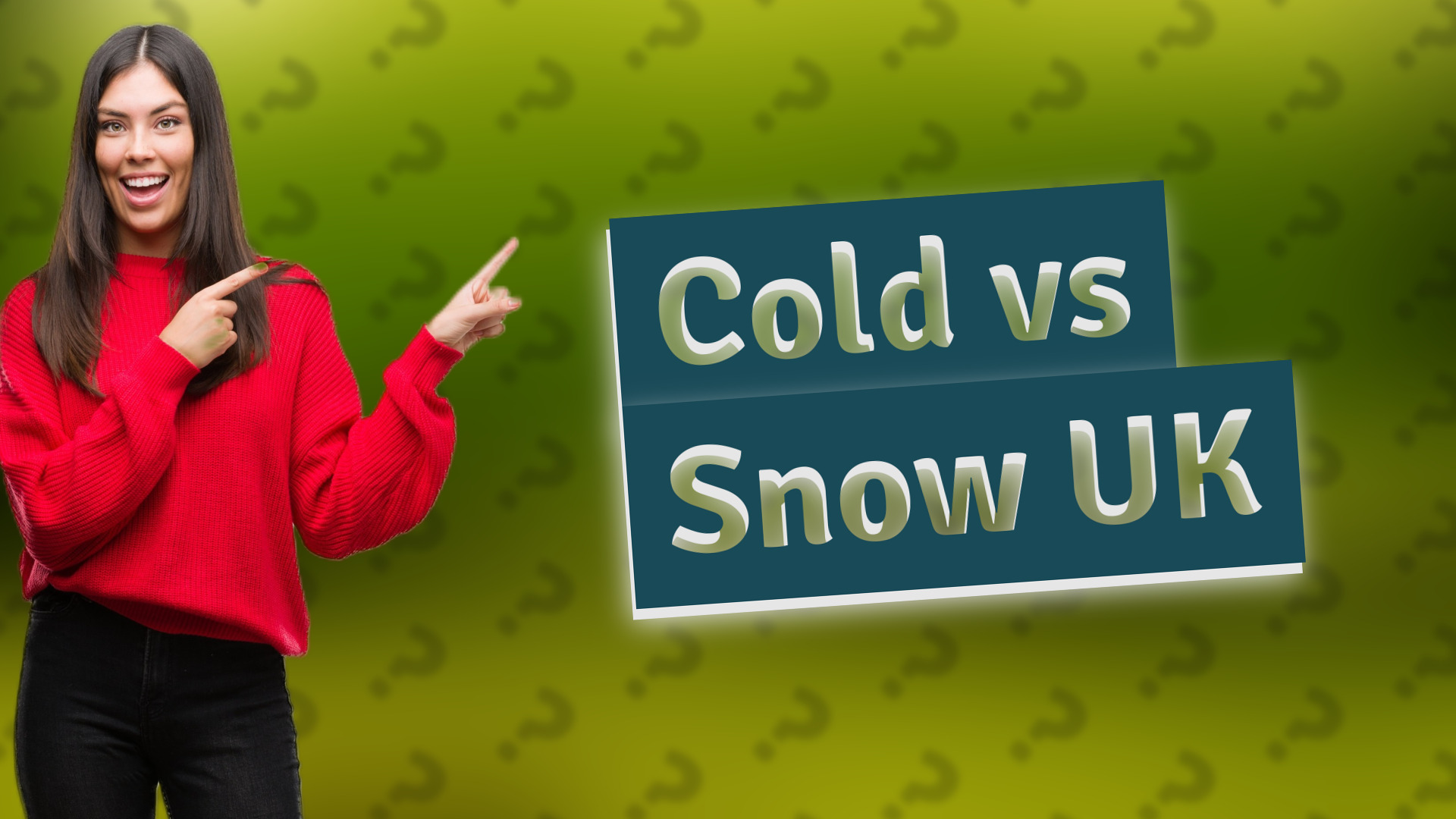 Cold vs Snow UK
