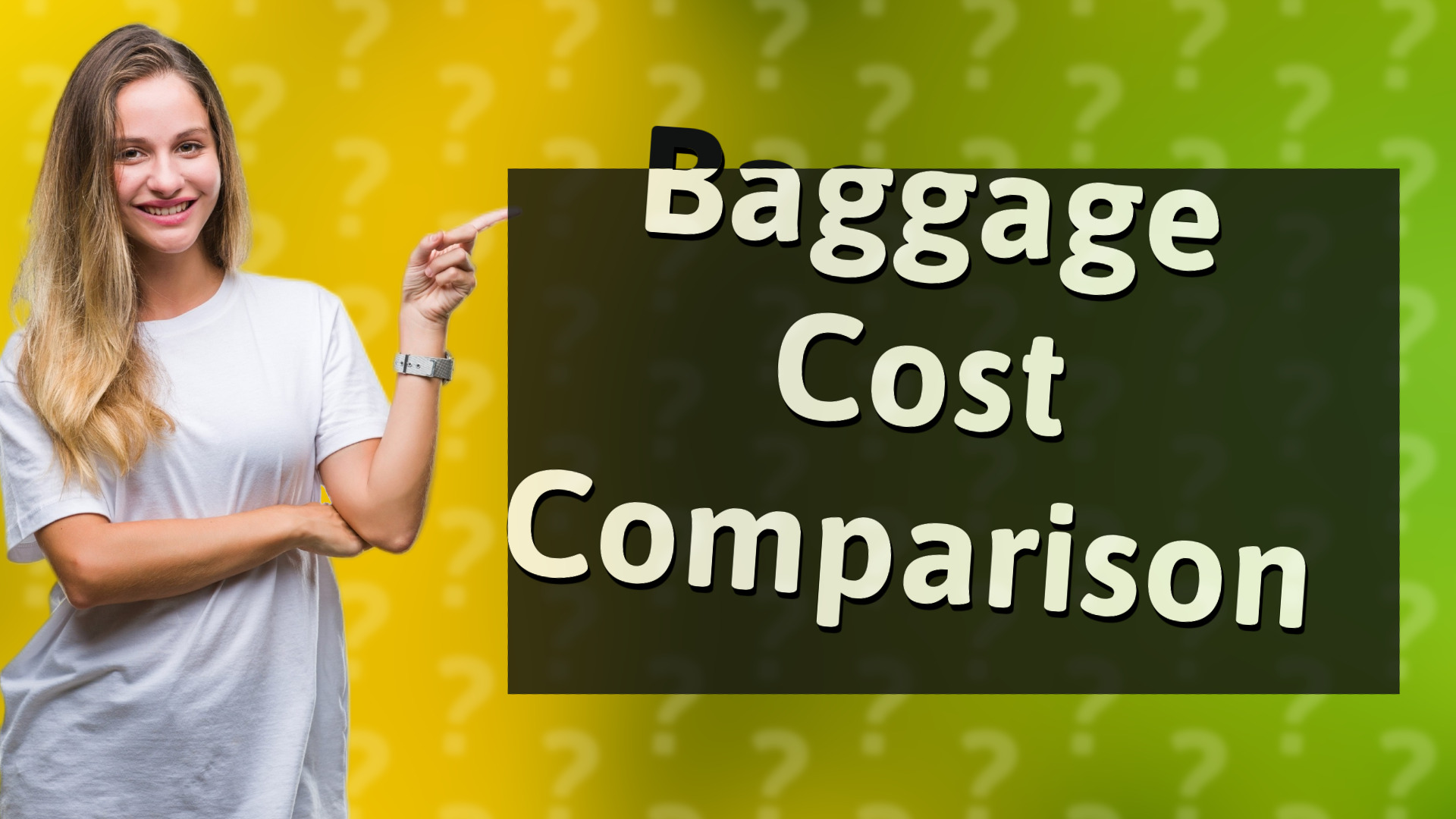 Baggage Cost Comparison
