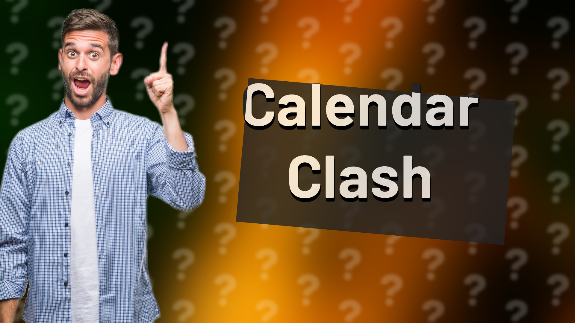 Calendar Clash