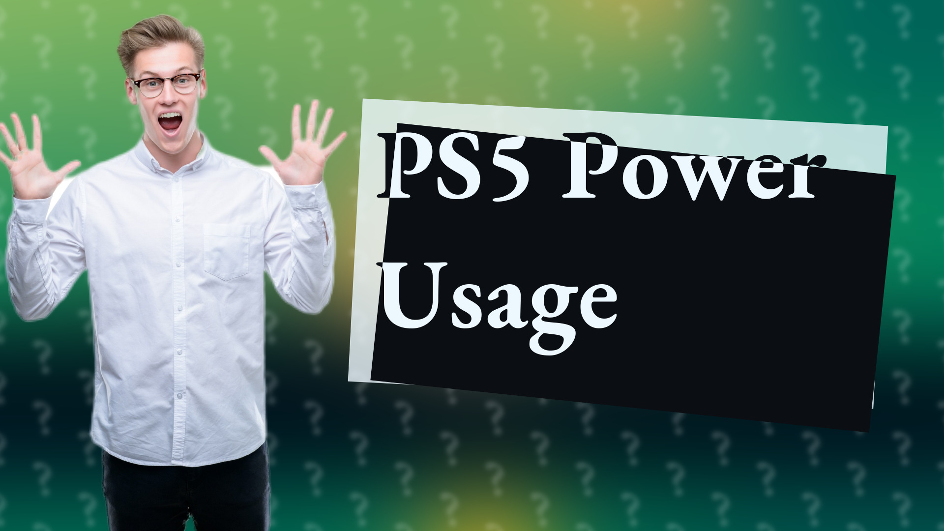 PS5 Power Usage