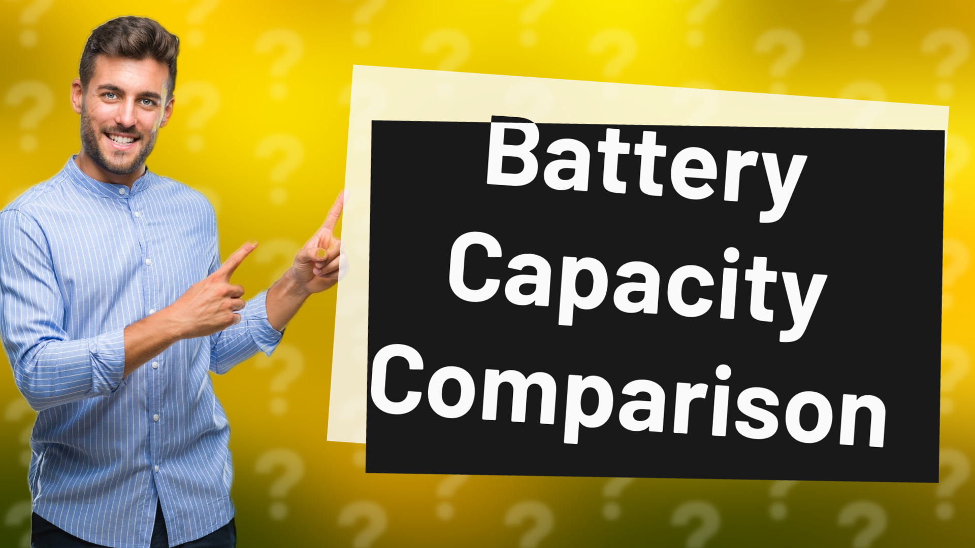 Battery Capacity Comparison