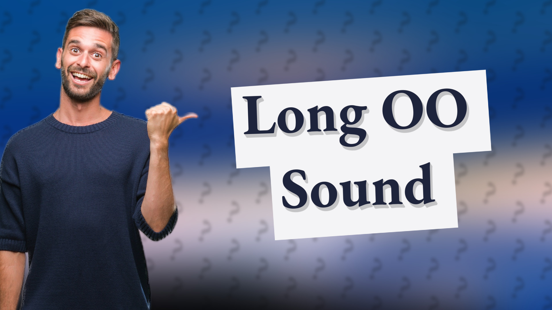 Long OO Sound